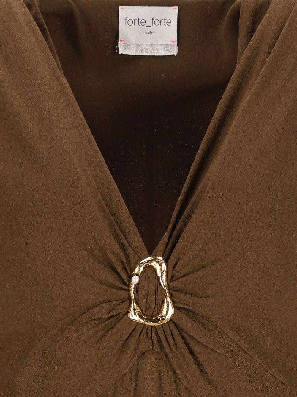 Forte_Forte Women Sculpture Buckle Dress FORTE FORTE