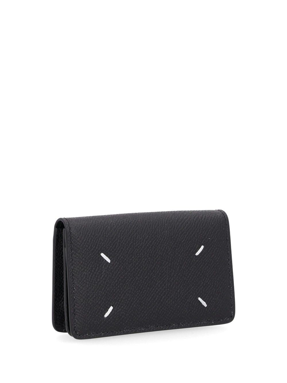 Maison Margiela Women Leather Card Holder With Four Stitches MAISON MARGIELA