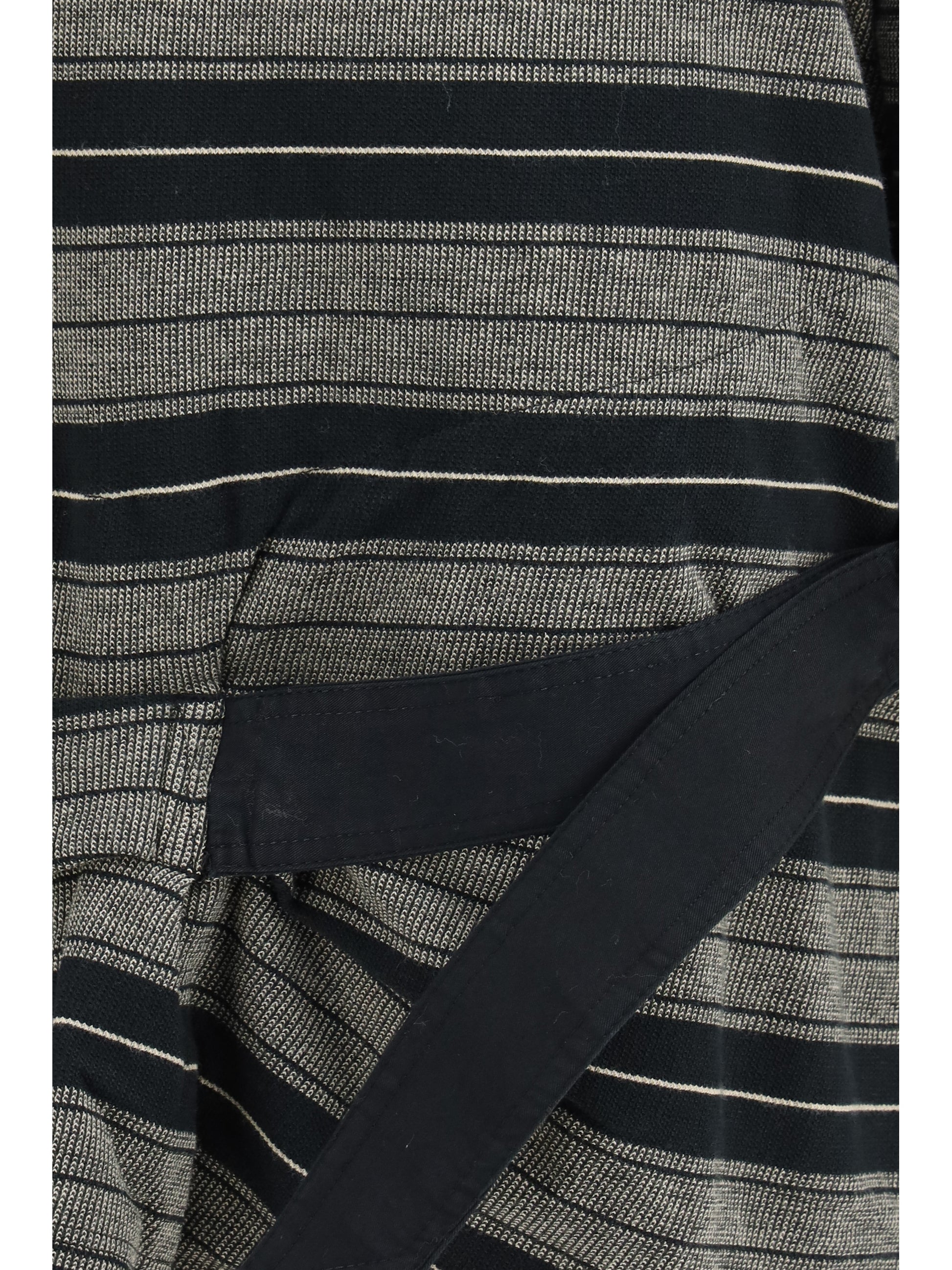 Marant Etoile Women Isea Striped Cotton Belted Polo Mini Dress ISABEL MARANT ETOILE