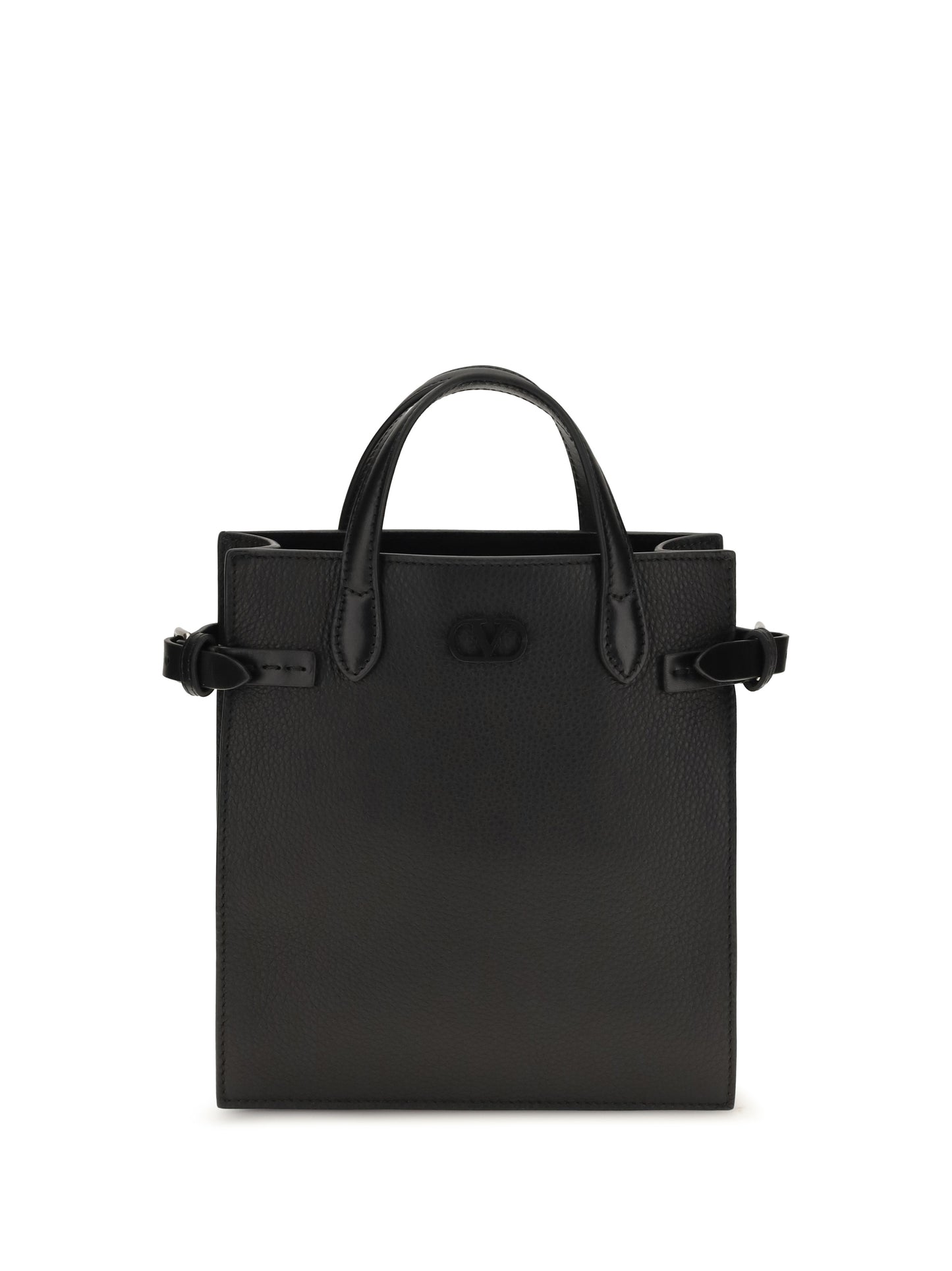 Valentino Garavani Men Small Antibes Grainy Leather Handbag VALENTINO GARAVANI