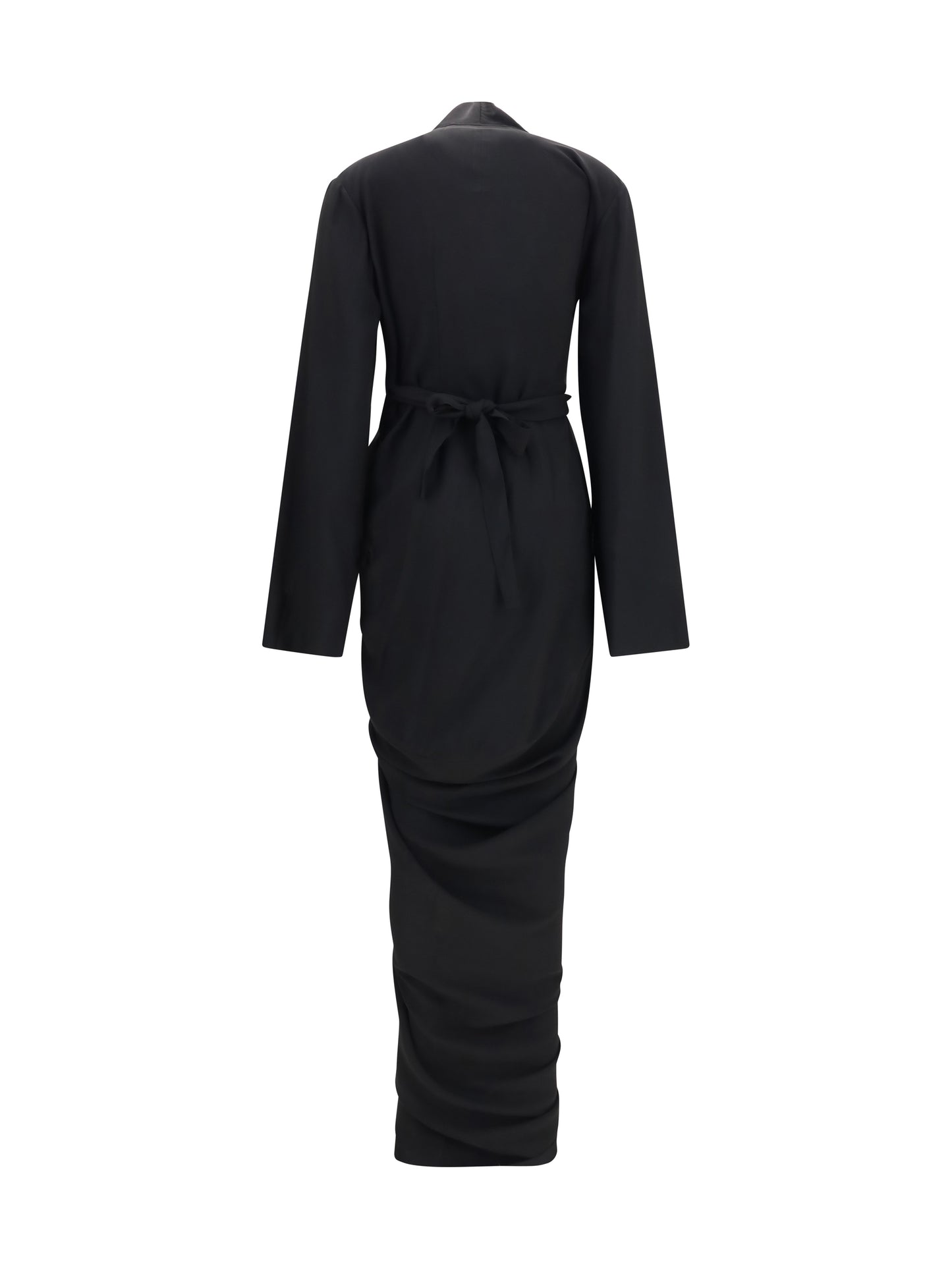 Rick Owens Women Wrap Draped Long Dress