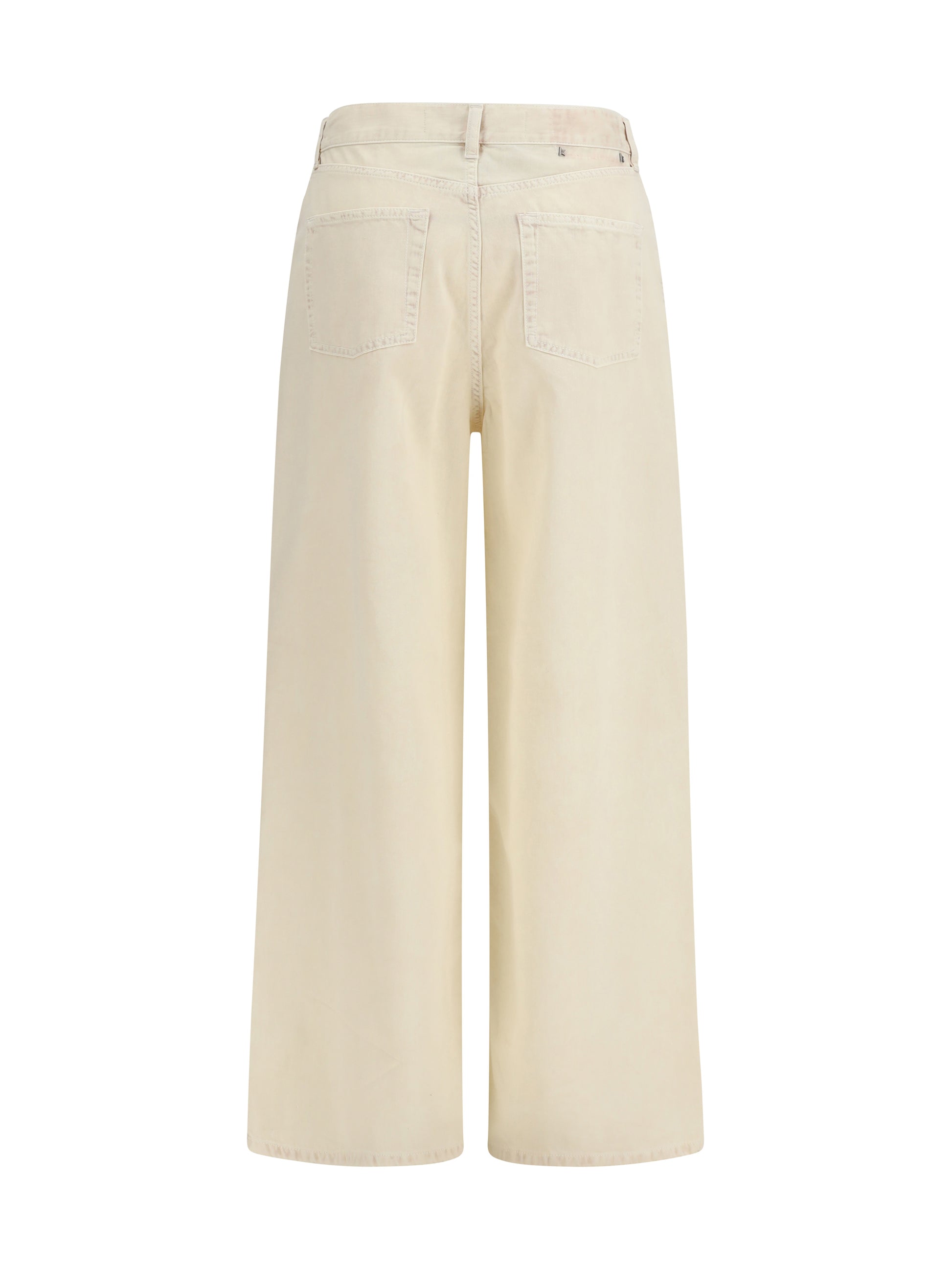 Golden Goose Women Wide-Leg Cotton Denim Jeans GOLDEN GOOSE