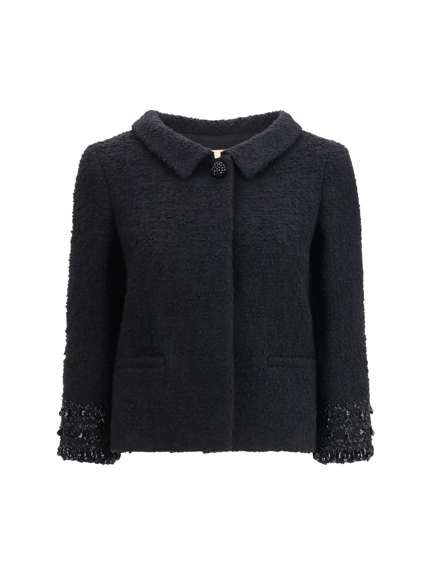 Valentino Women Tweed Virgin Wool Jacket VALENTINO