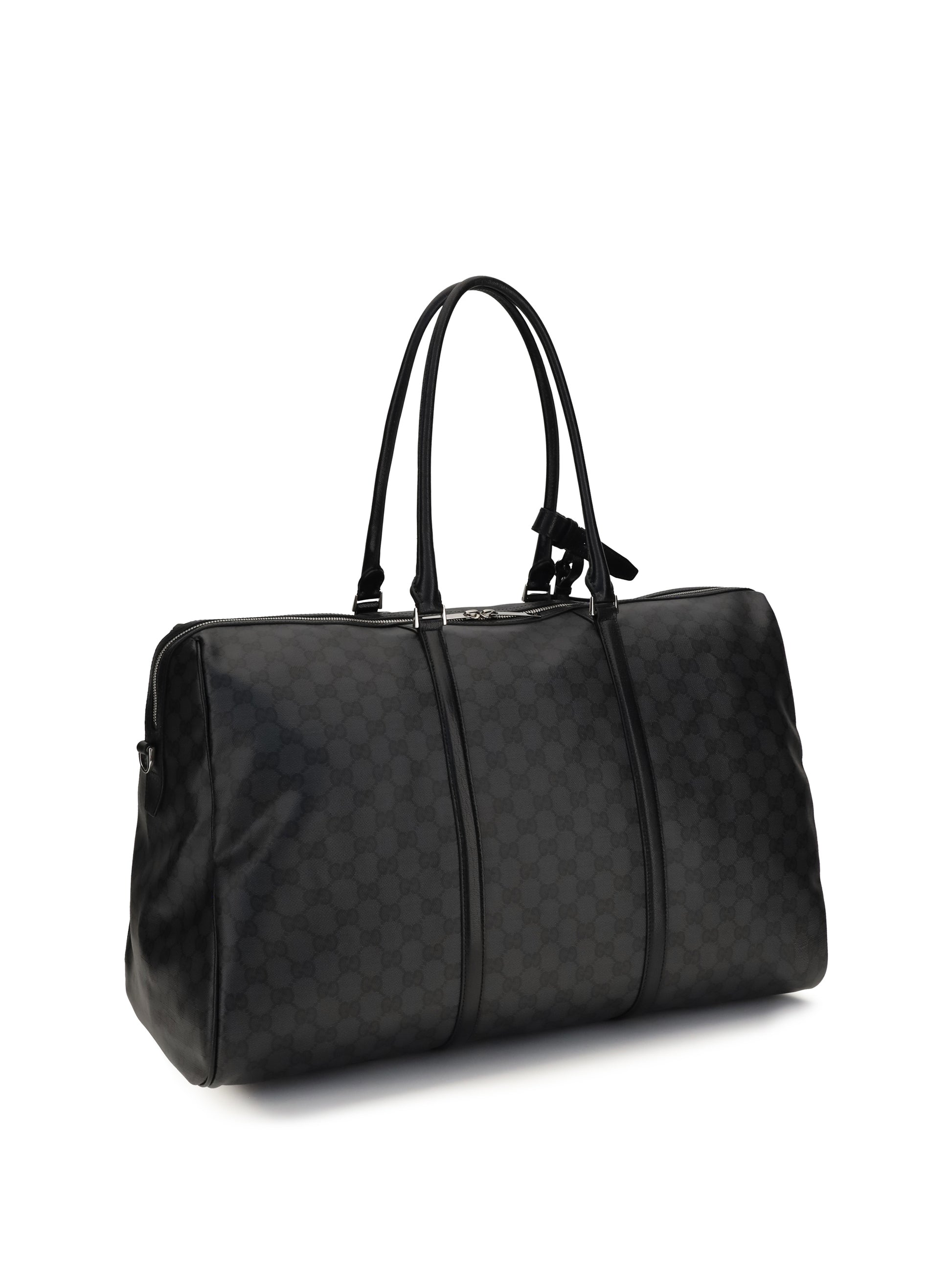Gucci Women Gg Travel Bag With Web Stripe GUCCI