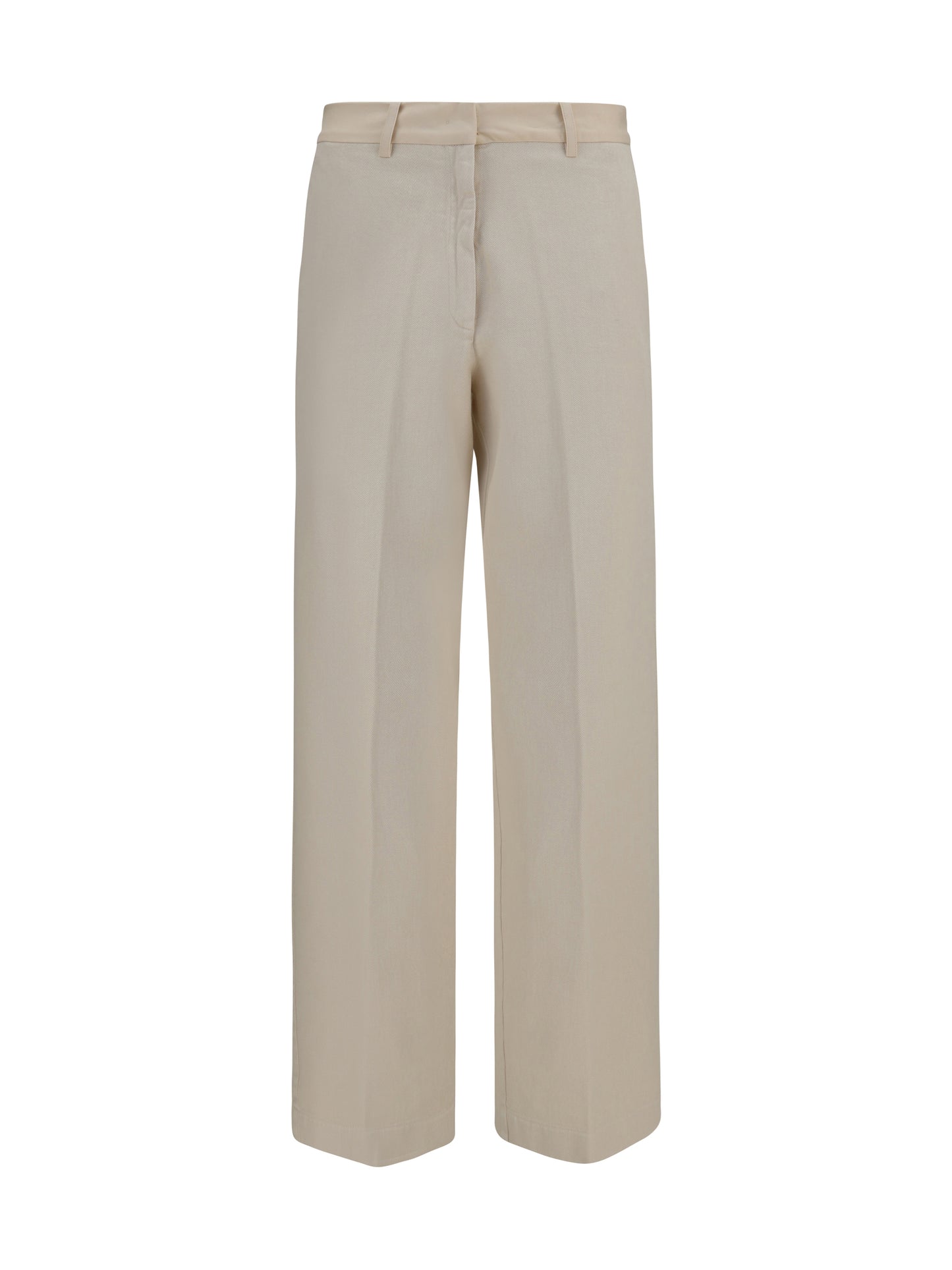 Forte_Forte Women Chino Pants In Cotton FORTE FORTE