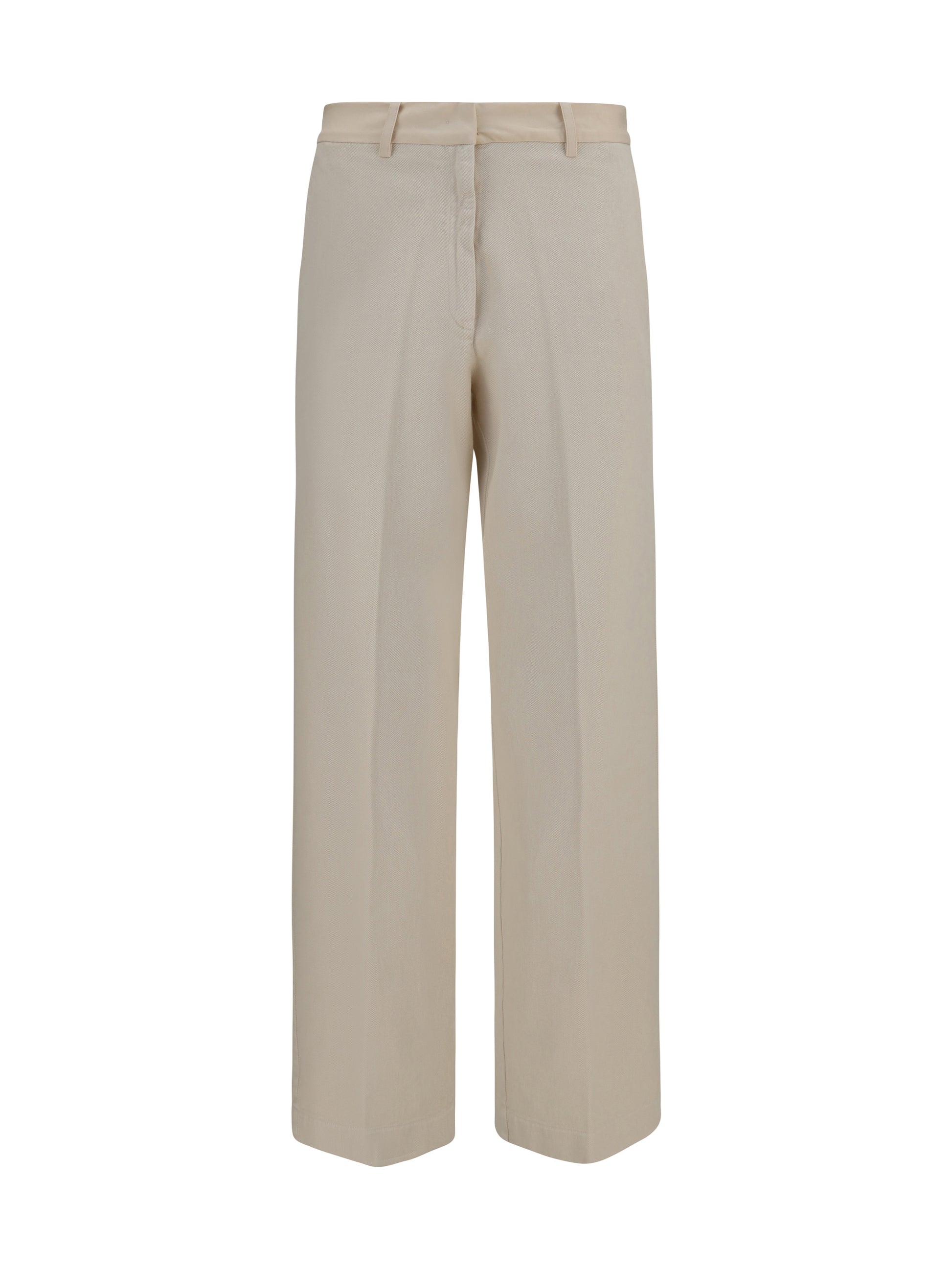 Forte_Forte Women Chino Pants In Cotton FORTE FORTE