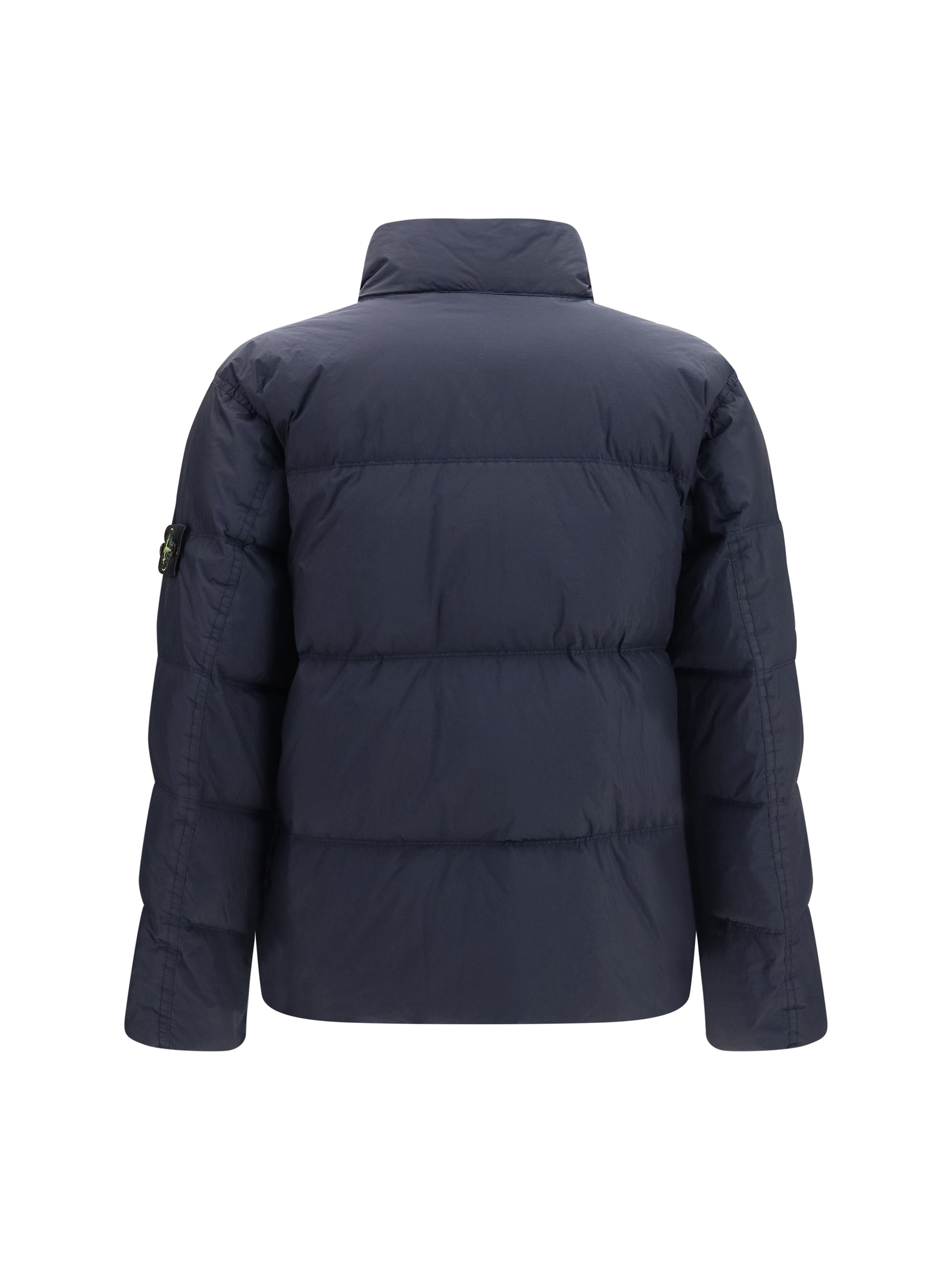 Stone Island Men Quilted High-Neck Puffer Jacket STONE ISLAND