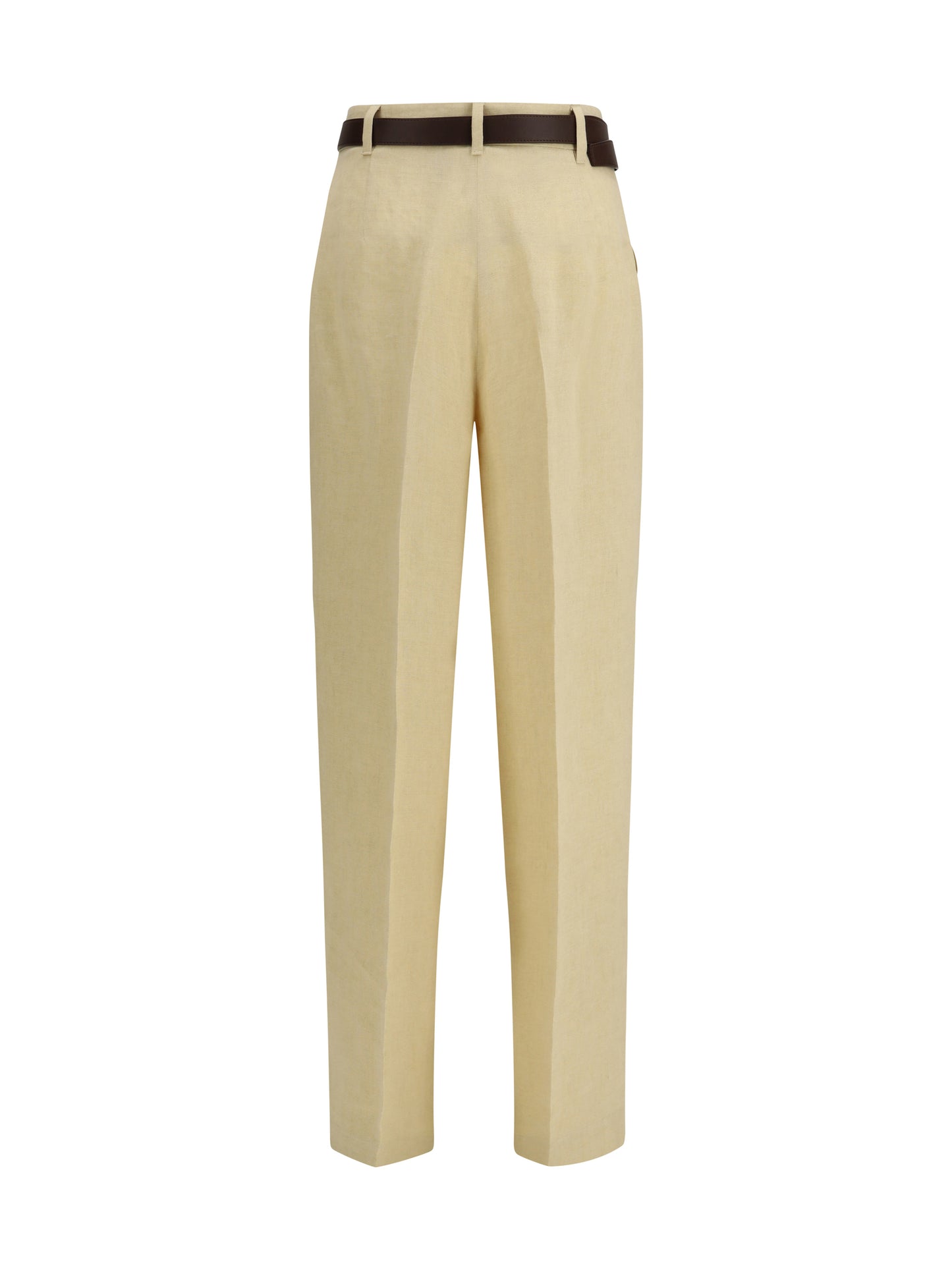 Max Mara Studio Women Mstsumero Pants In Linen Batavia MAX MARA STUDIO