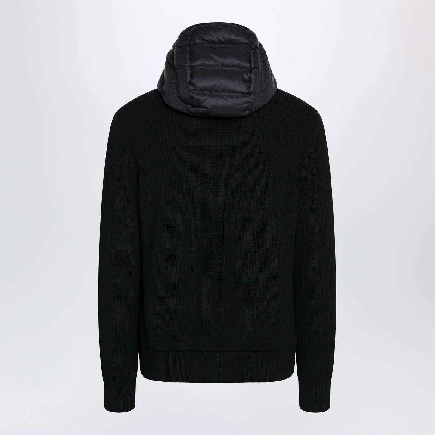 Moncler Black Padded Hooded Cardigan Men MONCLER