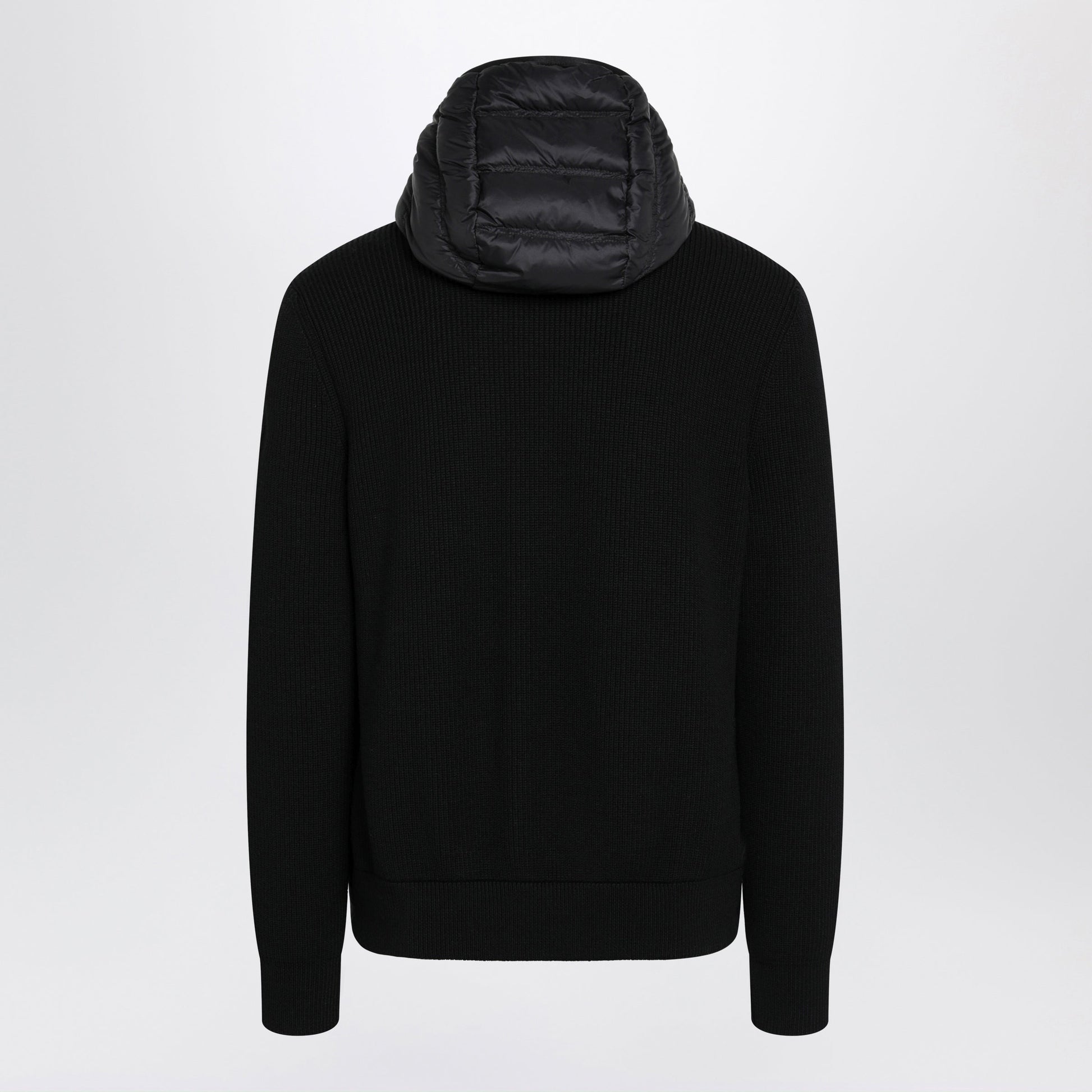 Moncler Black Padded Hooded Cardigan Men MONCLER