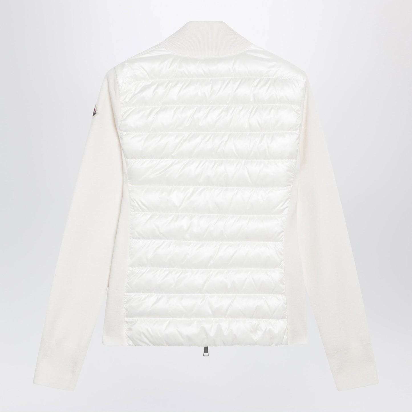 Moncler White Padded Zip-Up Cardigan Women MONCLER