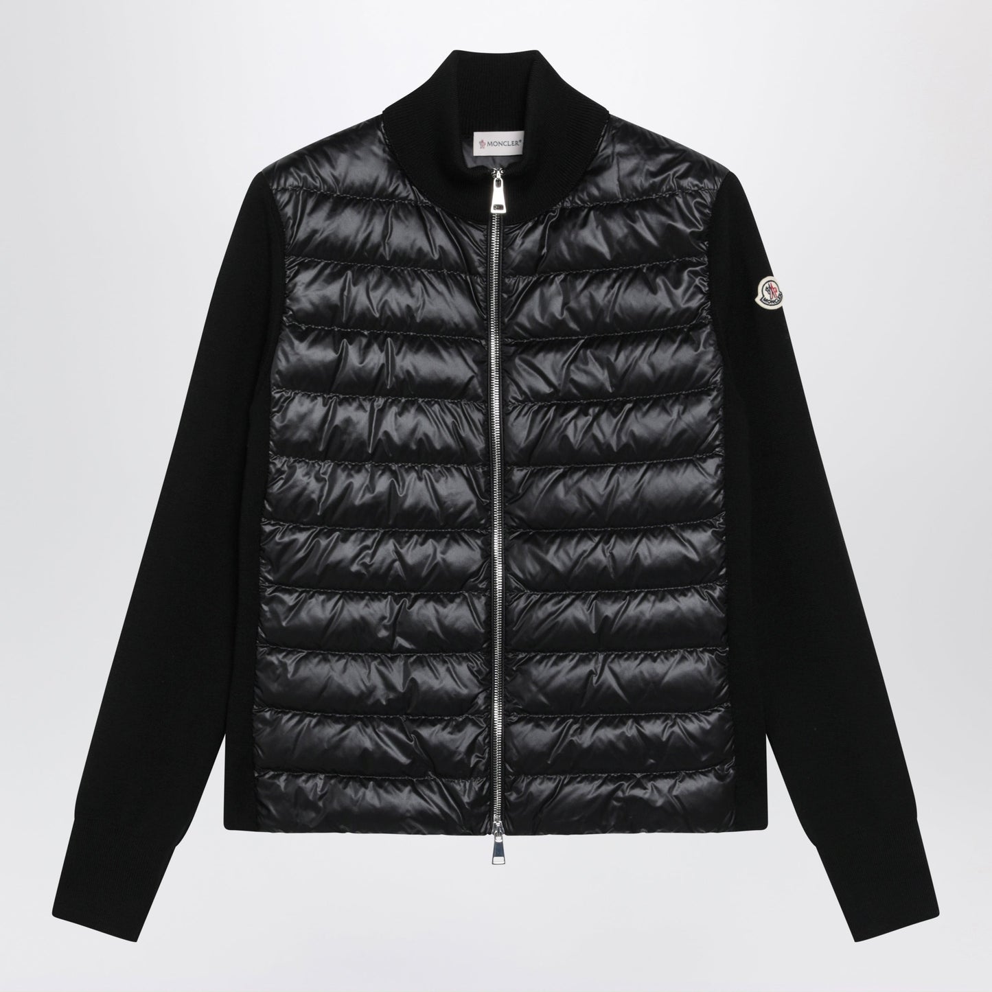 Moncler Black Padded Zip-Up Cardigan Women MONCLER