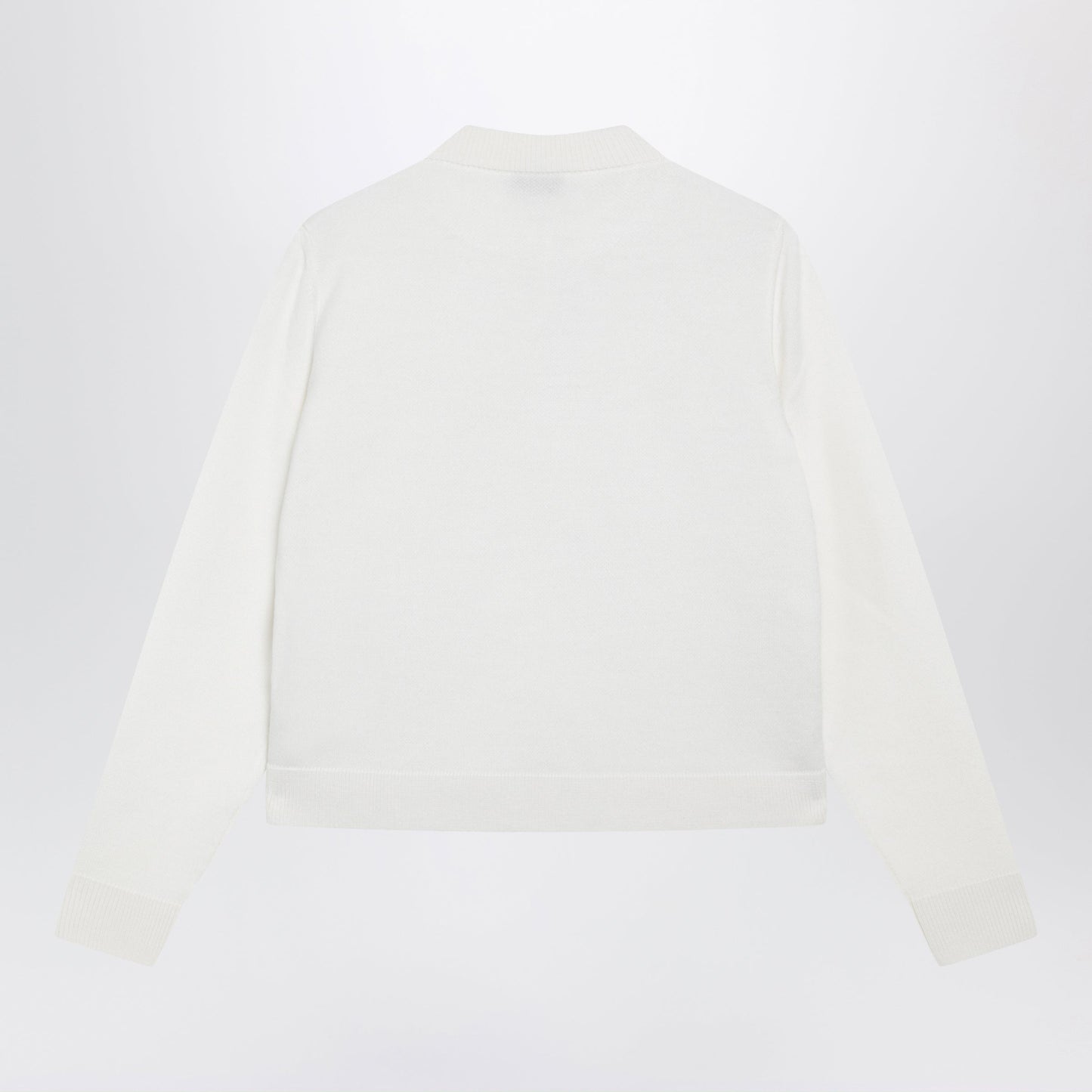 Moncler White Padded Zip-Up Cardigan Women MONCLER