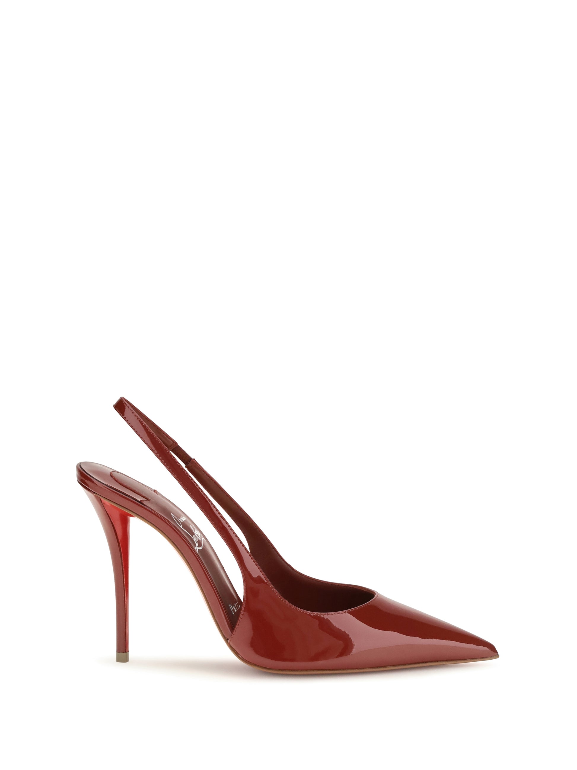 Christian Louboutin Women Miss Z Slingback Patent Leather Pumps CHRISTIAN LOUBOUTIN