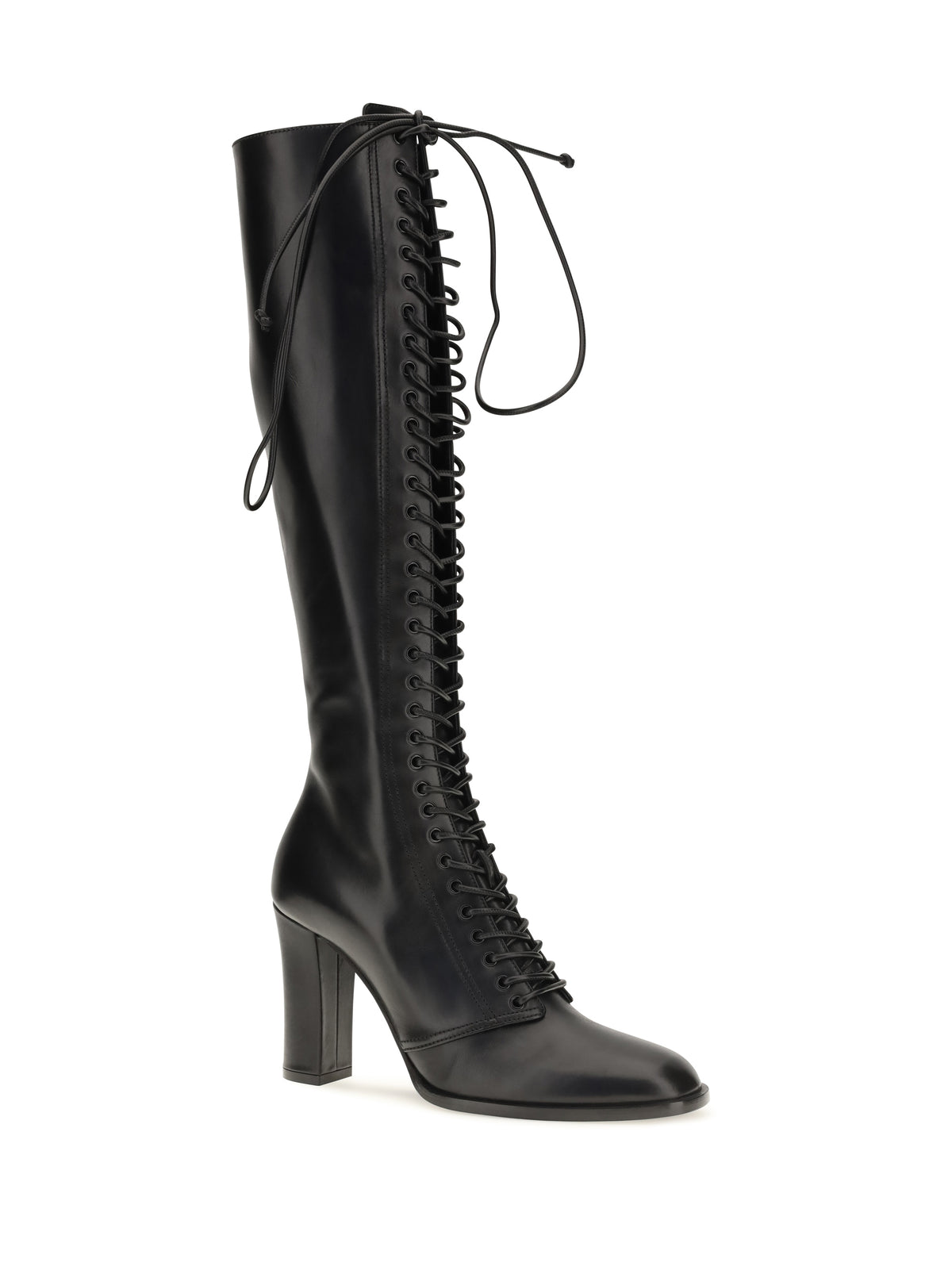 Dolce & Gabbana Women Lace-Up Knee-High Boots DOLCE & GABBANA