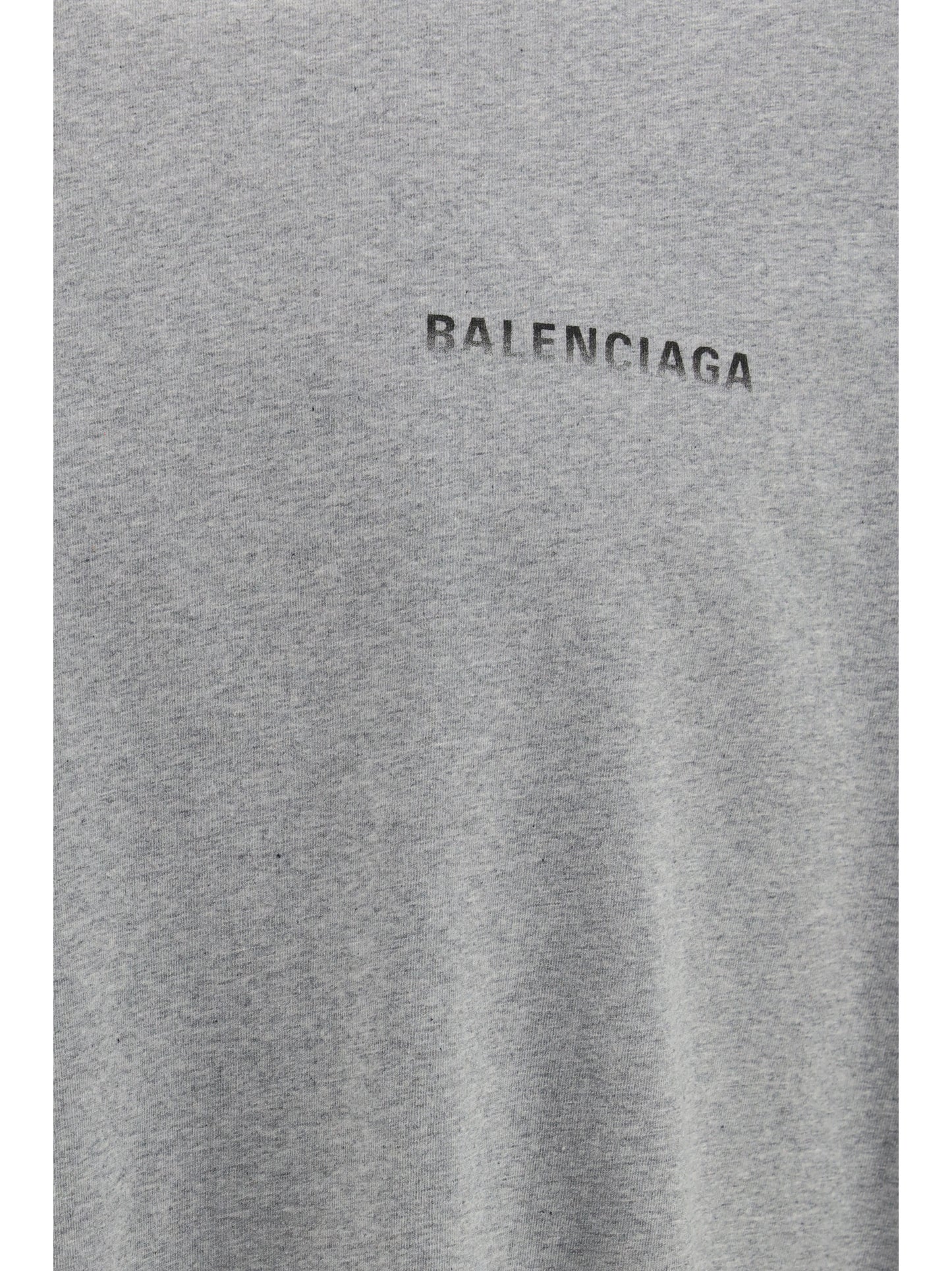 Balenciaga Men Cotton Logo T-Shirt BALENCIAGA