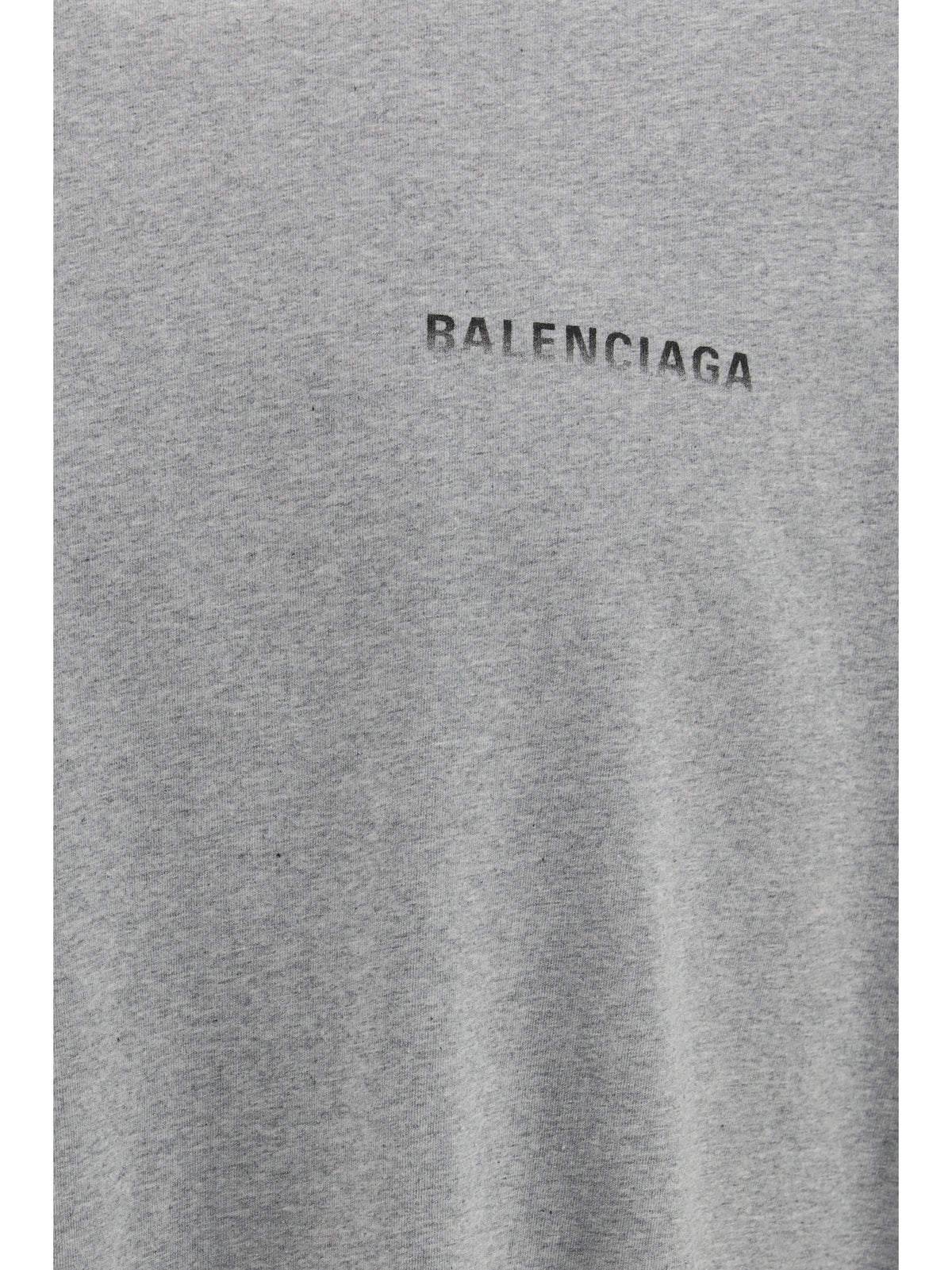 Balenciaga Men Cotton Logo T-Shirt BALENCIAGA