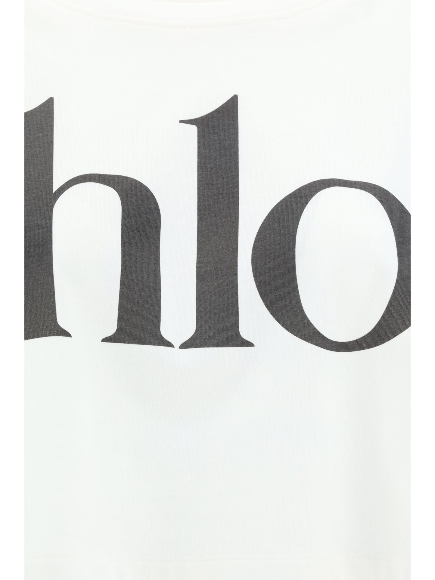 Chloé Women Cropped T-Shirt CHLOE
