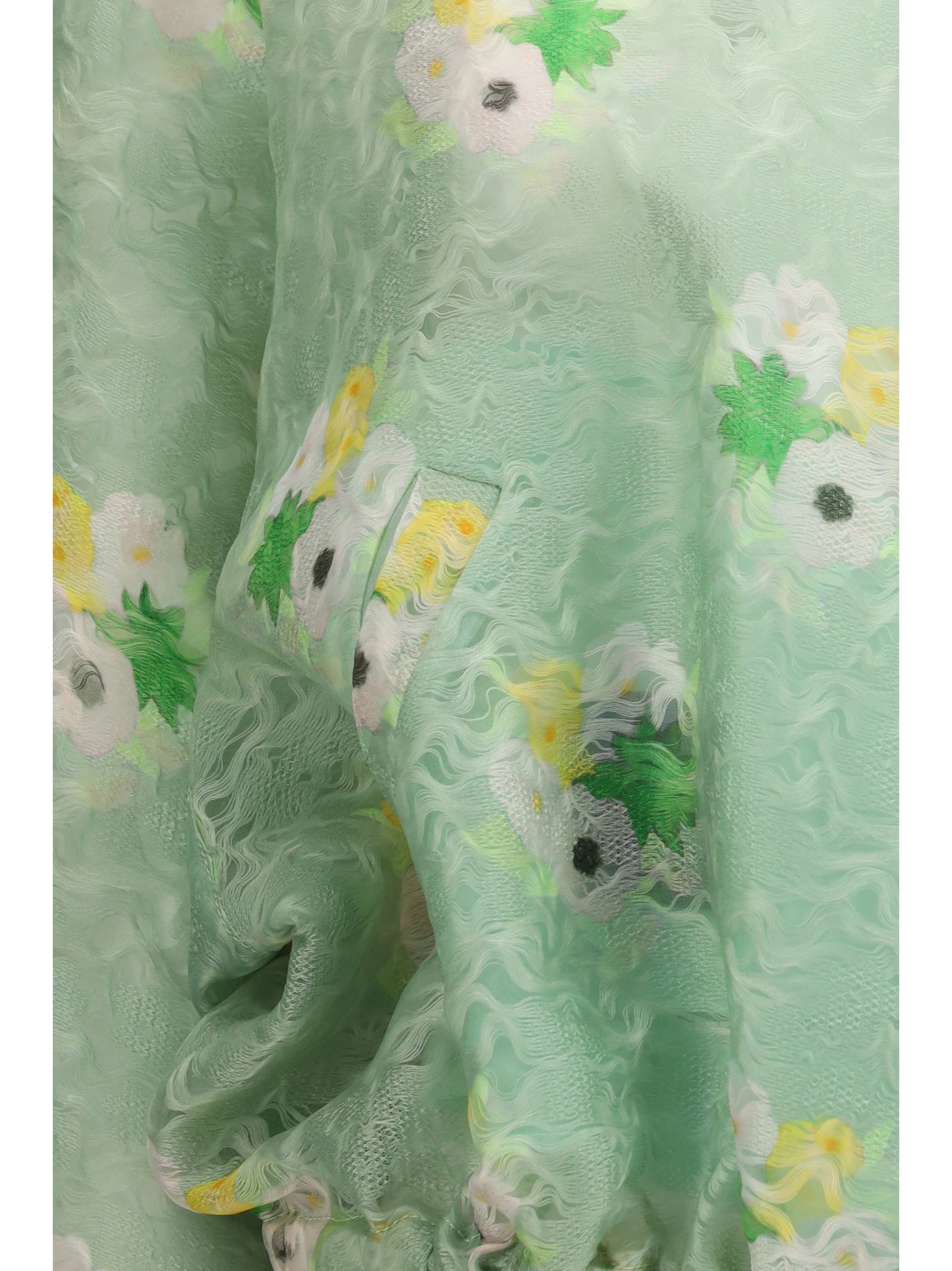 Fendi Women Organza Lace Jacket FENDI