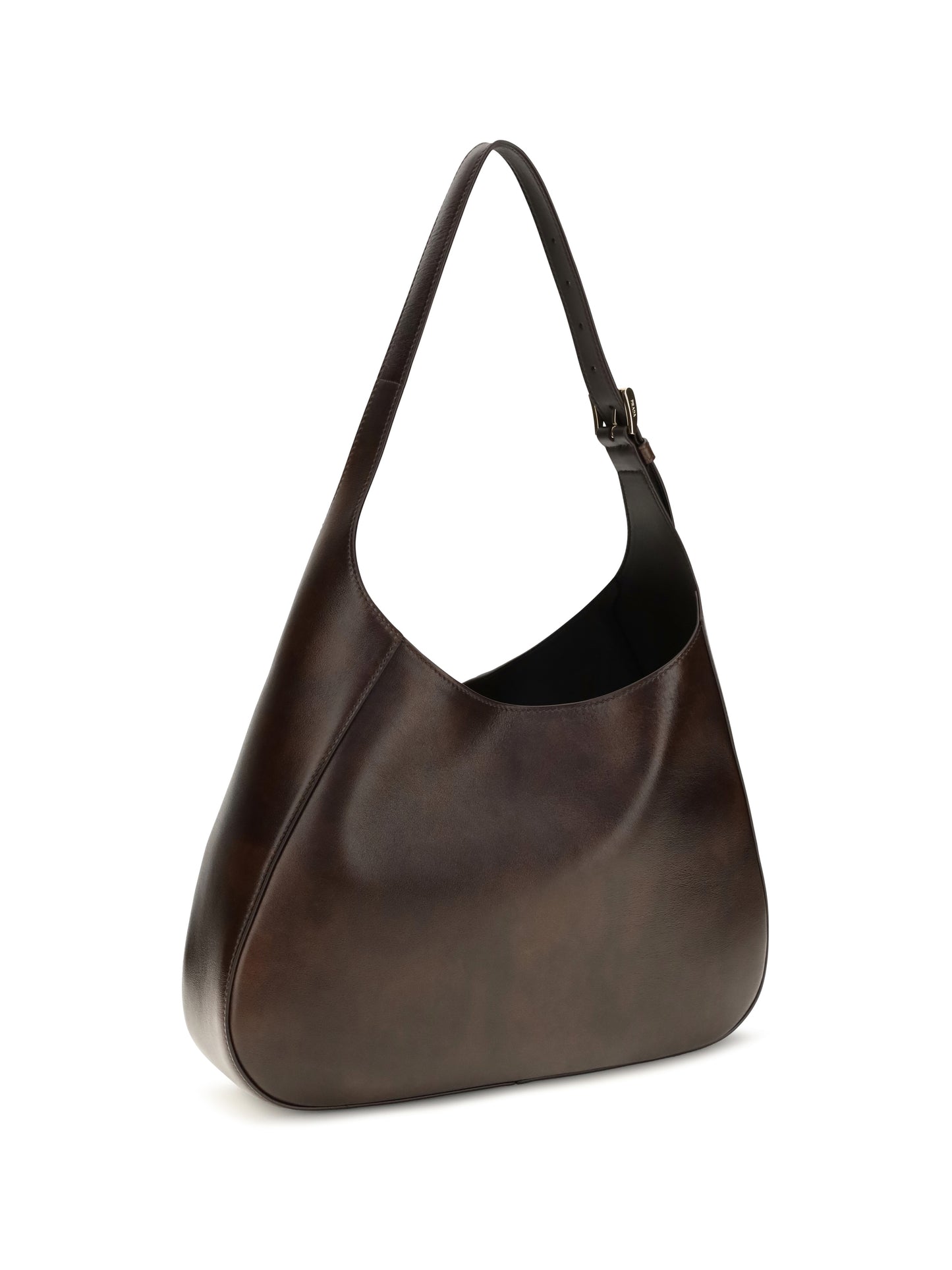 Prada Women Boogie Medium Leather Shoulder Bag PRADA