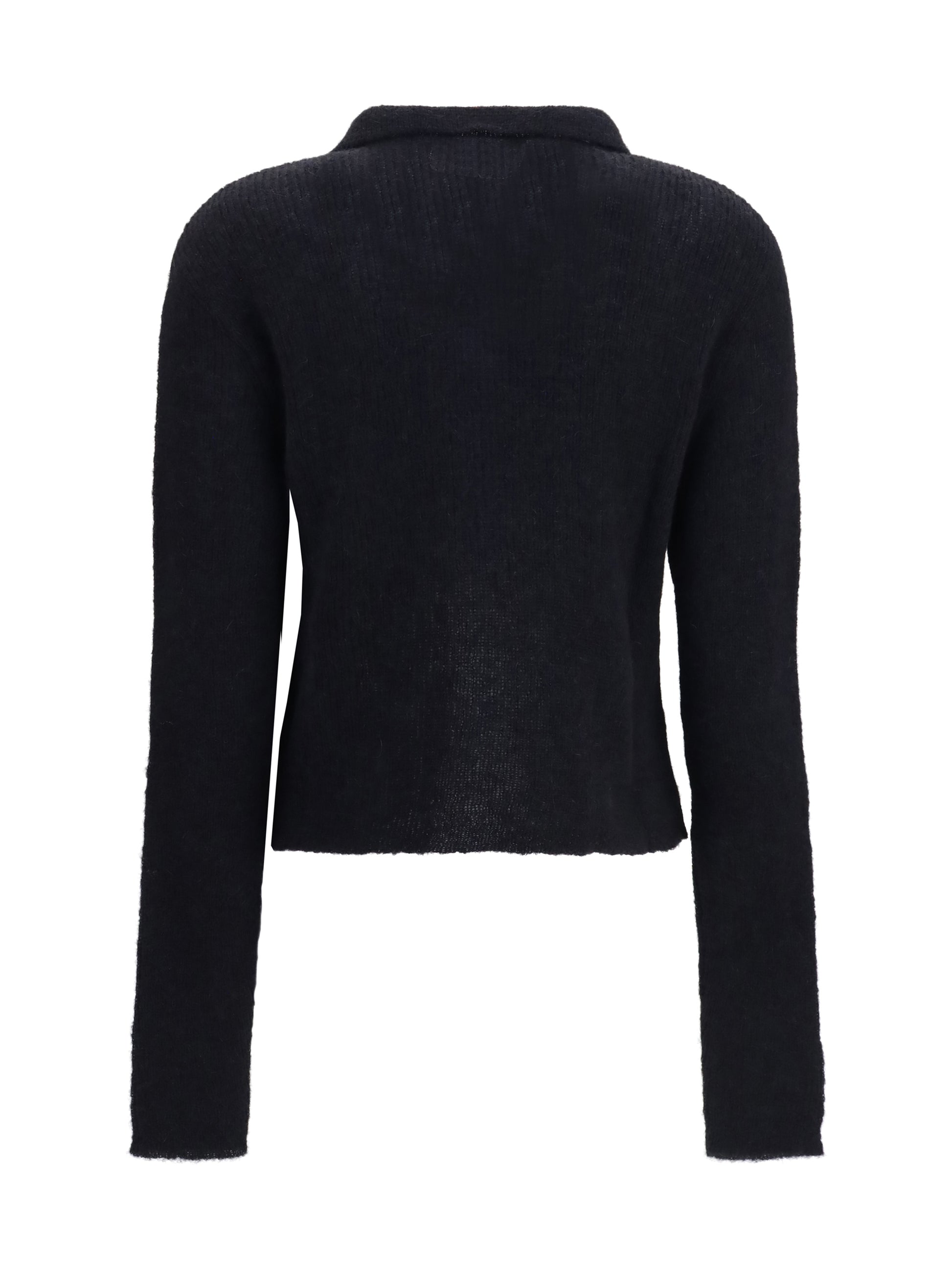 Our Legacy Women Mazzy Polo Sweater In Alpaca Blend OUR LEGACY