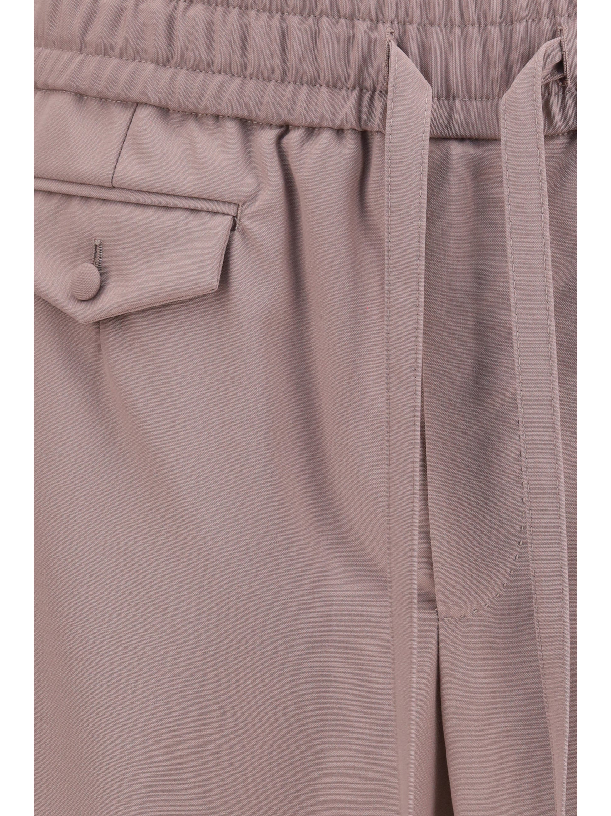 Dolce & Gabbana Men Wool Jogging Pants DOLCE & GABBANA