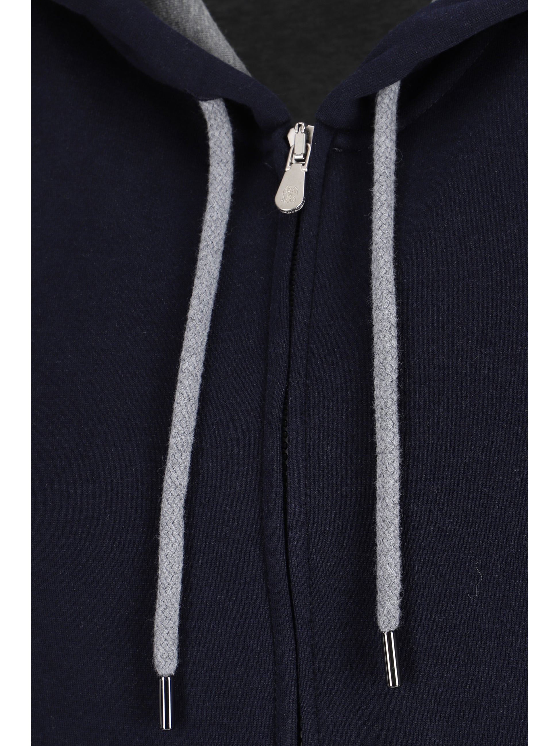 Brunello Cucinelli Men Monochrome Hoodie BRUNELLO CUCINELLI