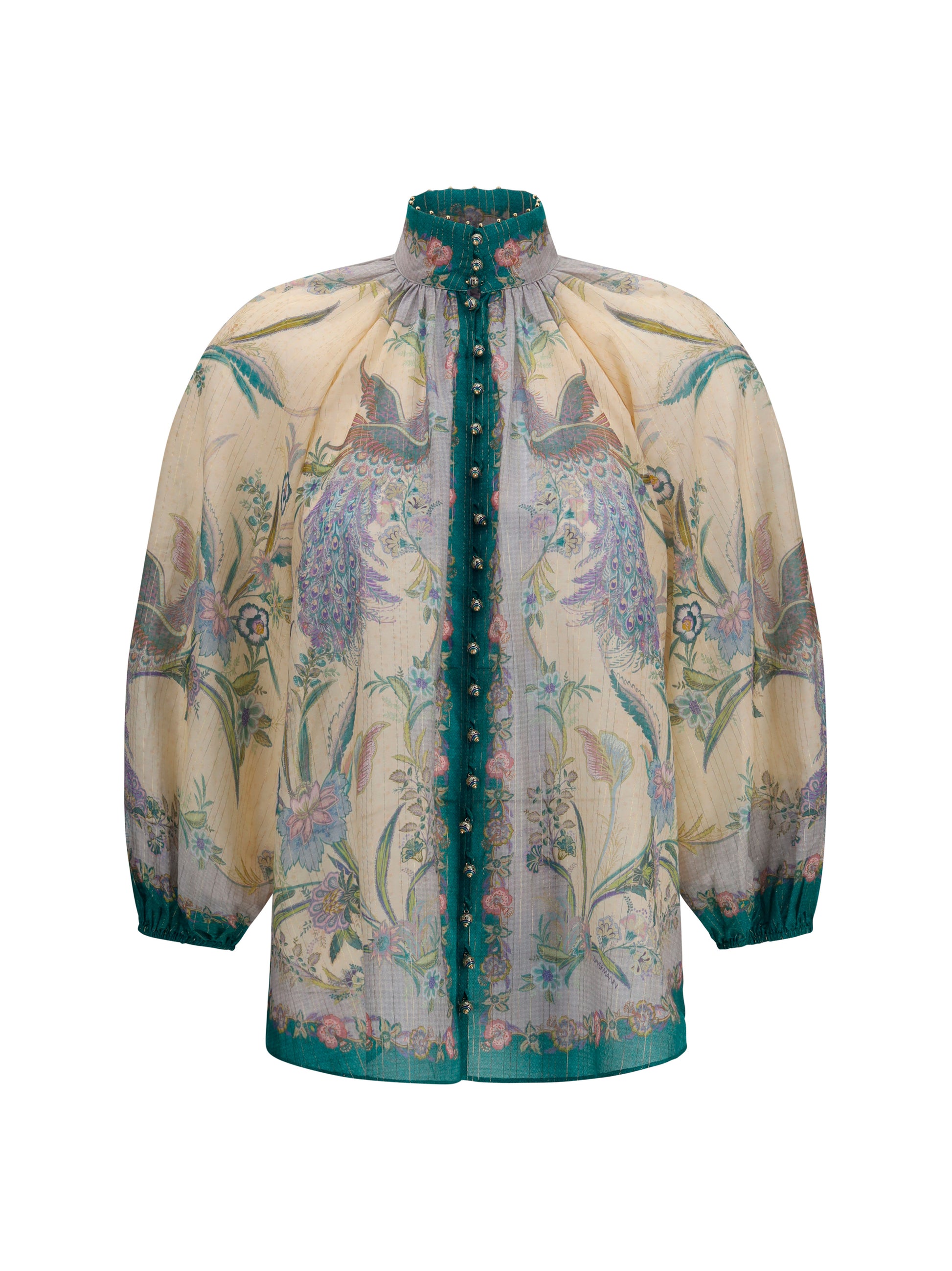 Zimmermann Women Indra Ruffle Shirt ZIMMERMANN
