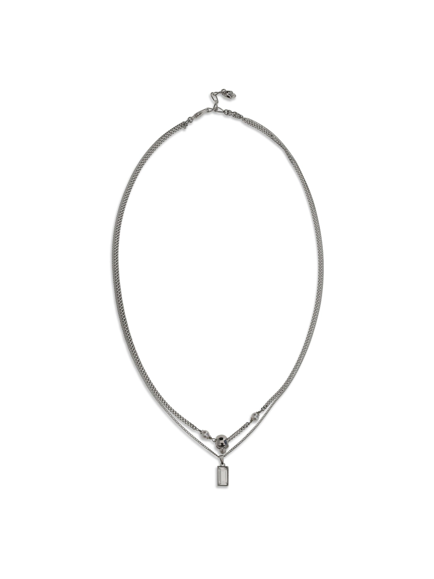 Alexander Mcqueen Men Skull Necklace ALEXANDER MCQUEEN