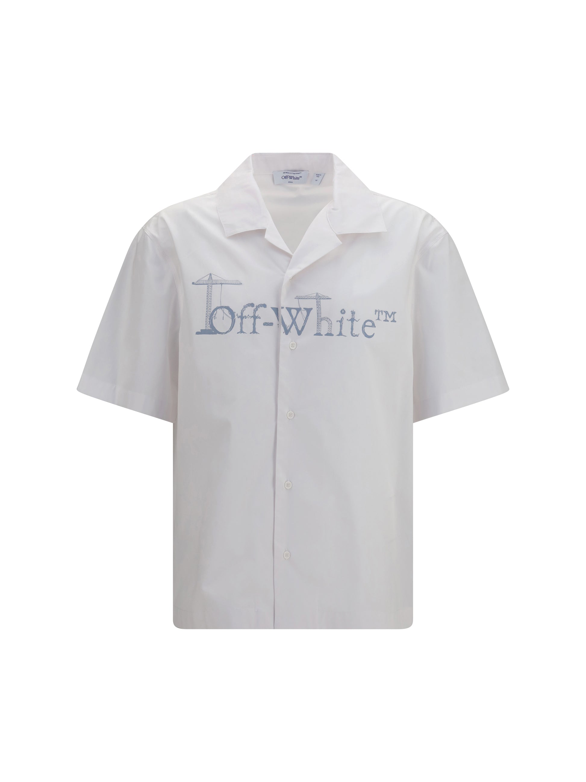 Off-White Men City Nature Bowling Shirt OFF-WHITE