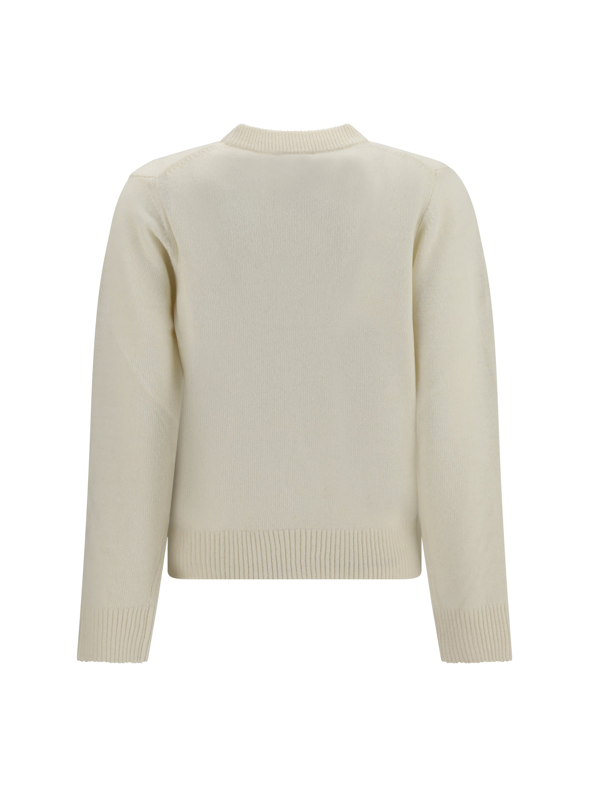 Ganni Women Mushroom Teddy Wool-Blend Sweater GANNI