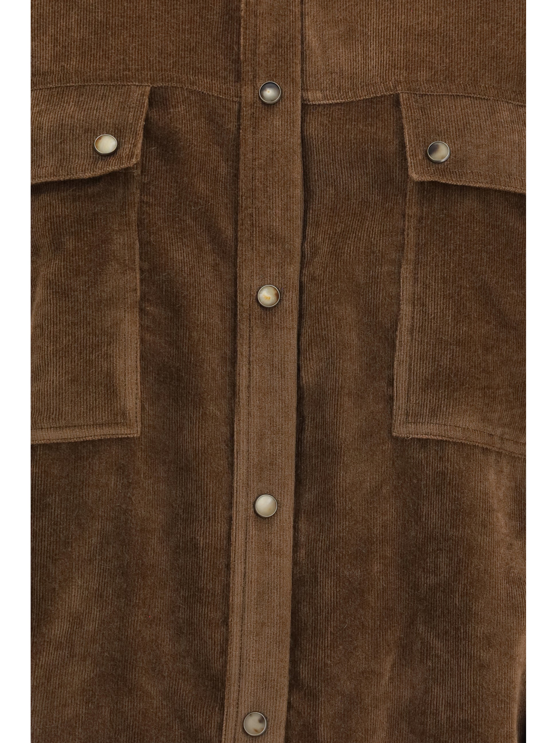 Brunello Cucinelli Women Corduroy Shirt BRUNELLO CUCINELLI