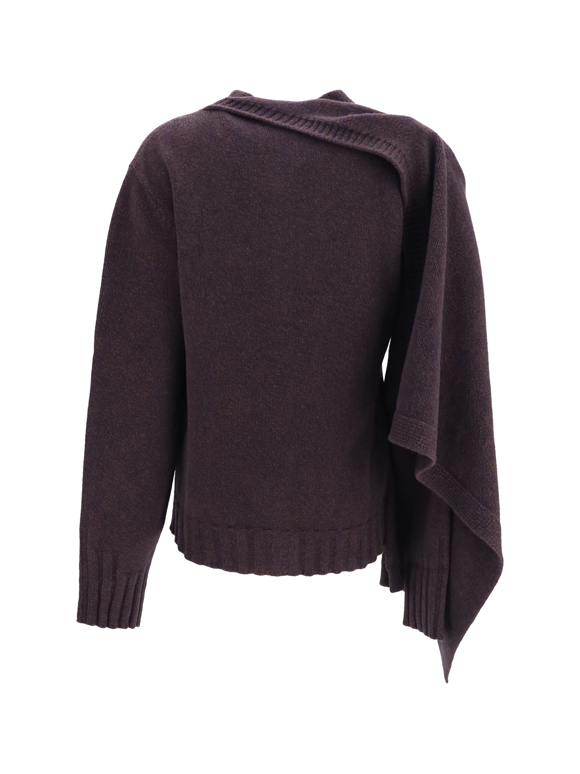 The Attico Women Crewneck Cardigan THE ATTICO