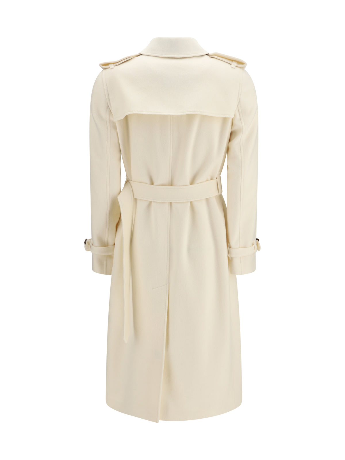 Burberry Women Long Kensington Cashmere Trench Coat BURBERRY