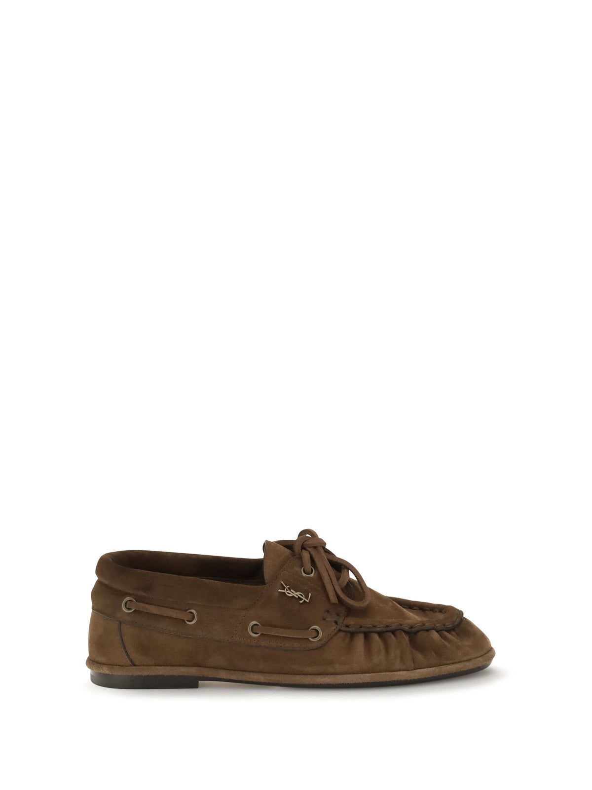 Saint Laurent Women Suede Loafers SAINT LAURENT