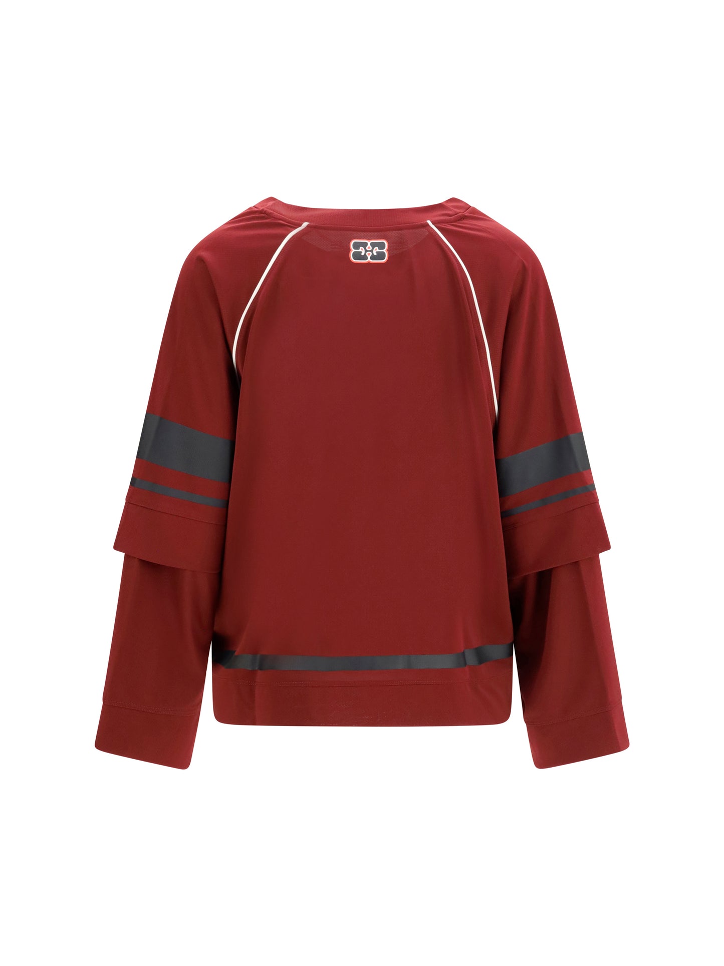 Ganni Women Cocora Double-Layer Long-Sleeve T-Shirt GANNI