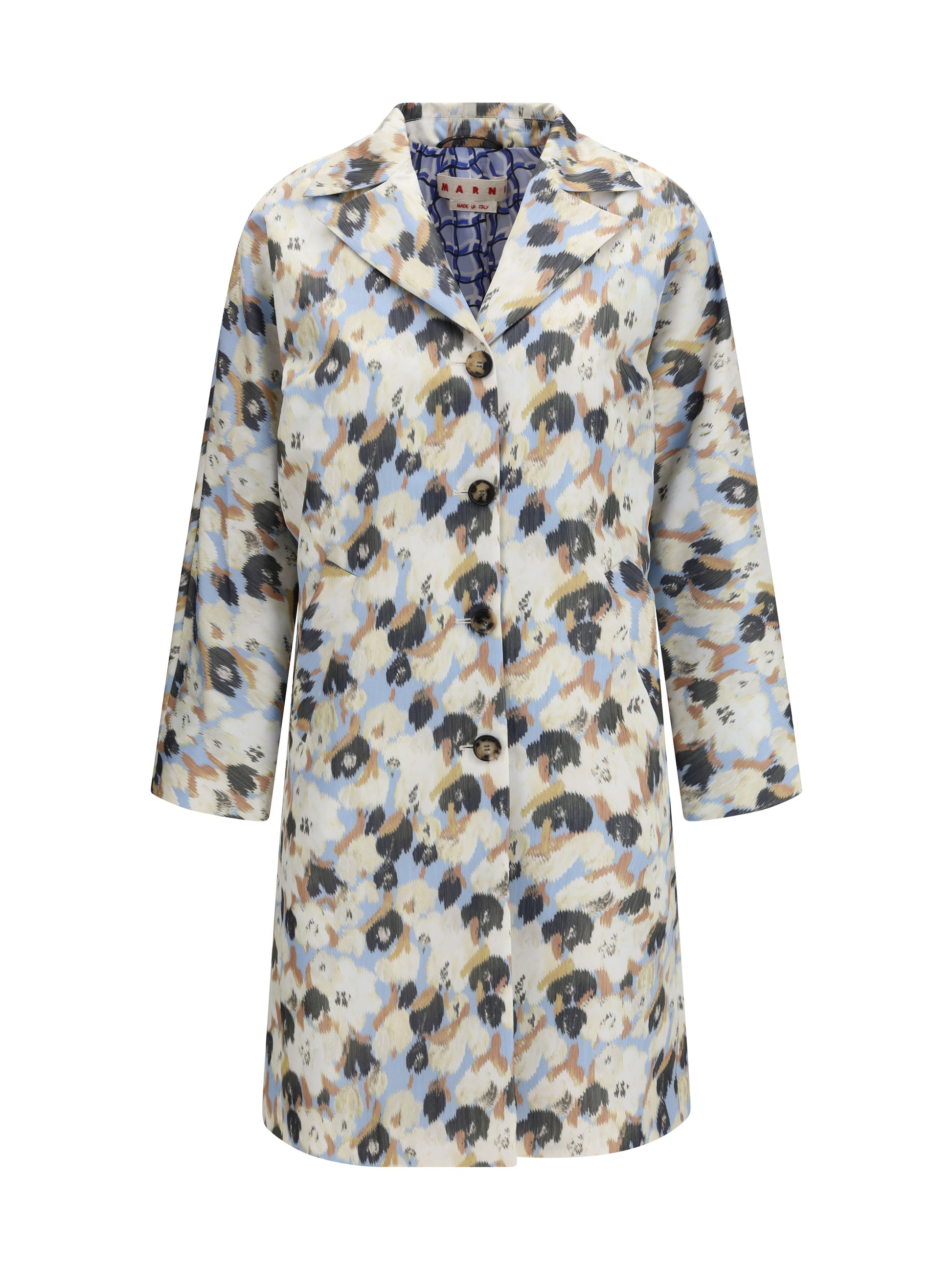 Marni Women Printed Button Parka Coat MARNI