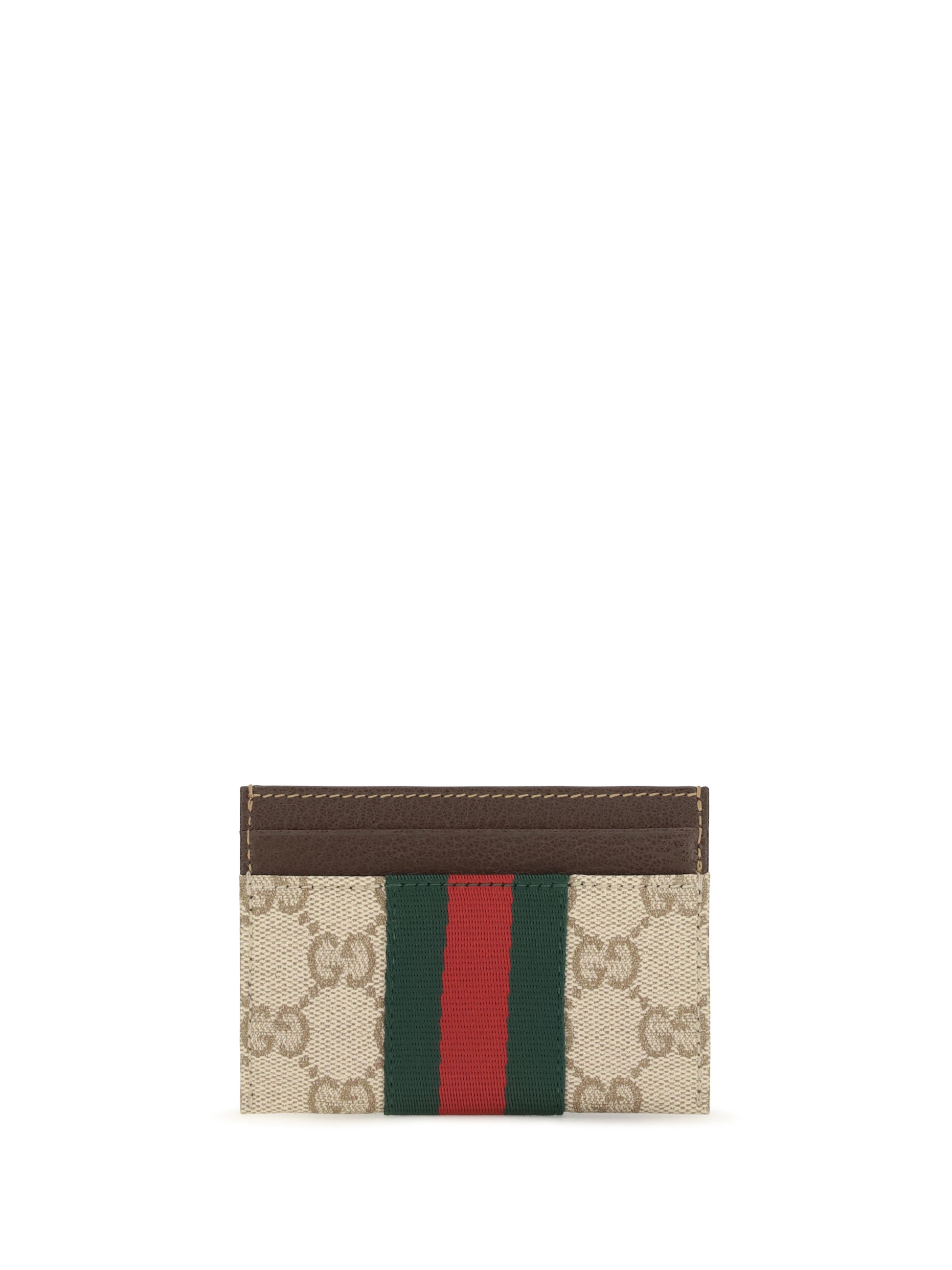 Gucci Women Card Holder With Web Stripe GUCCI