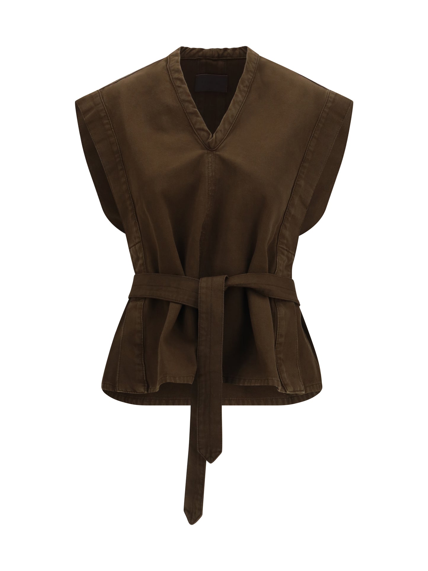 Lemaire Women Chasuble Top With Belt LEMAIRE