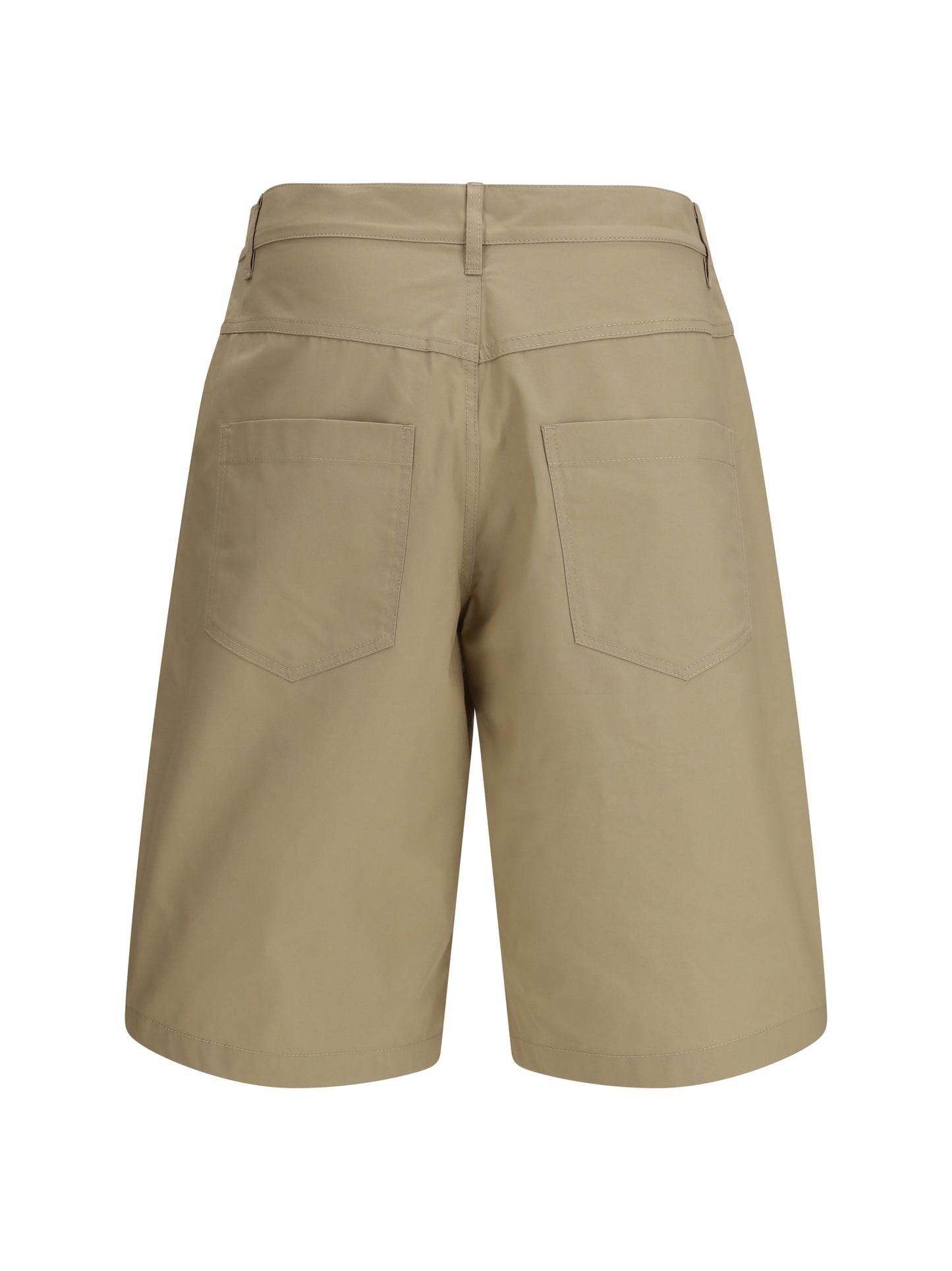 Moschino Men Long Bermuda Shorts In Cotton MOSCHINO