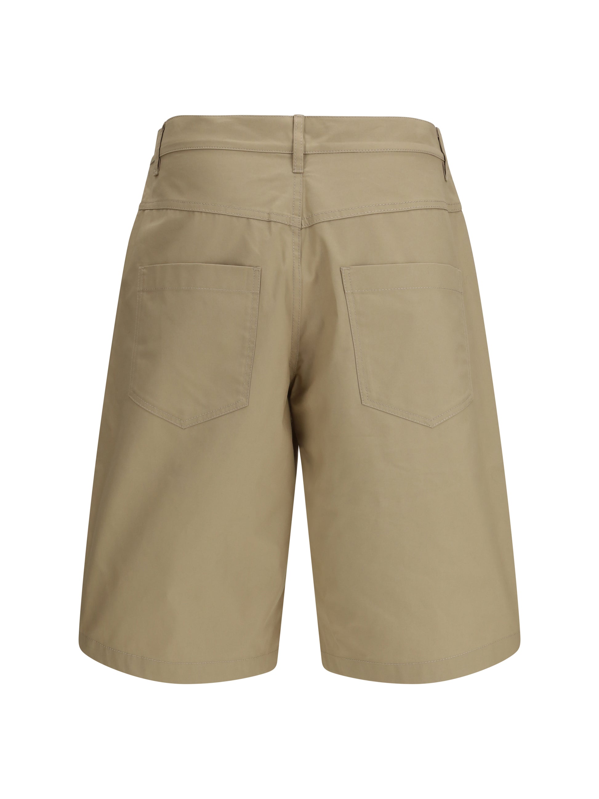 Moschino Men Long Bermuda Shorts In Cotton MOSCHINO