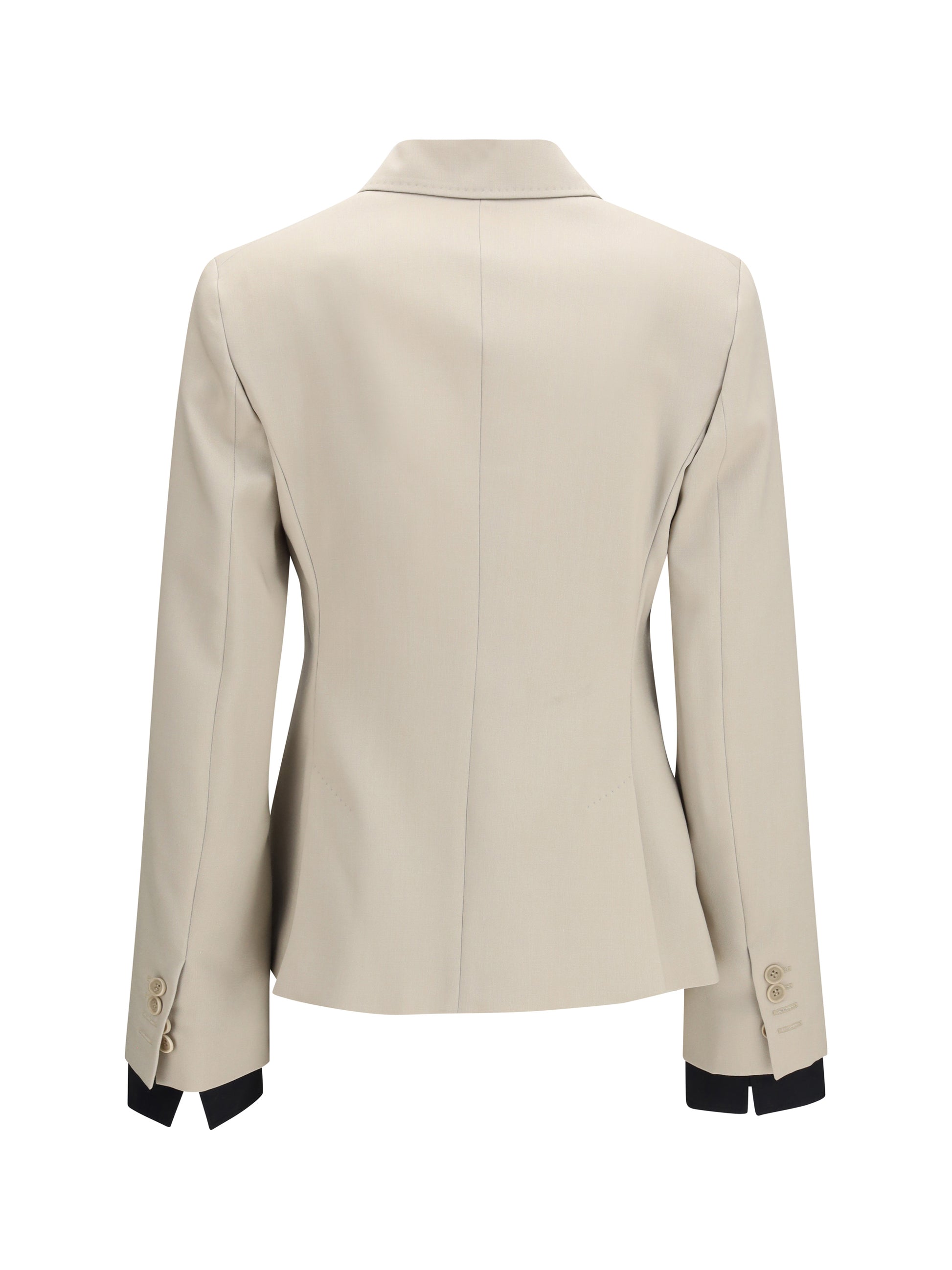 Max Mara Women Placido Double-Breasted Blazer In Wool, Mohair, And Silk MAX MARA