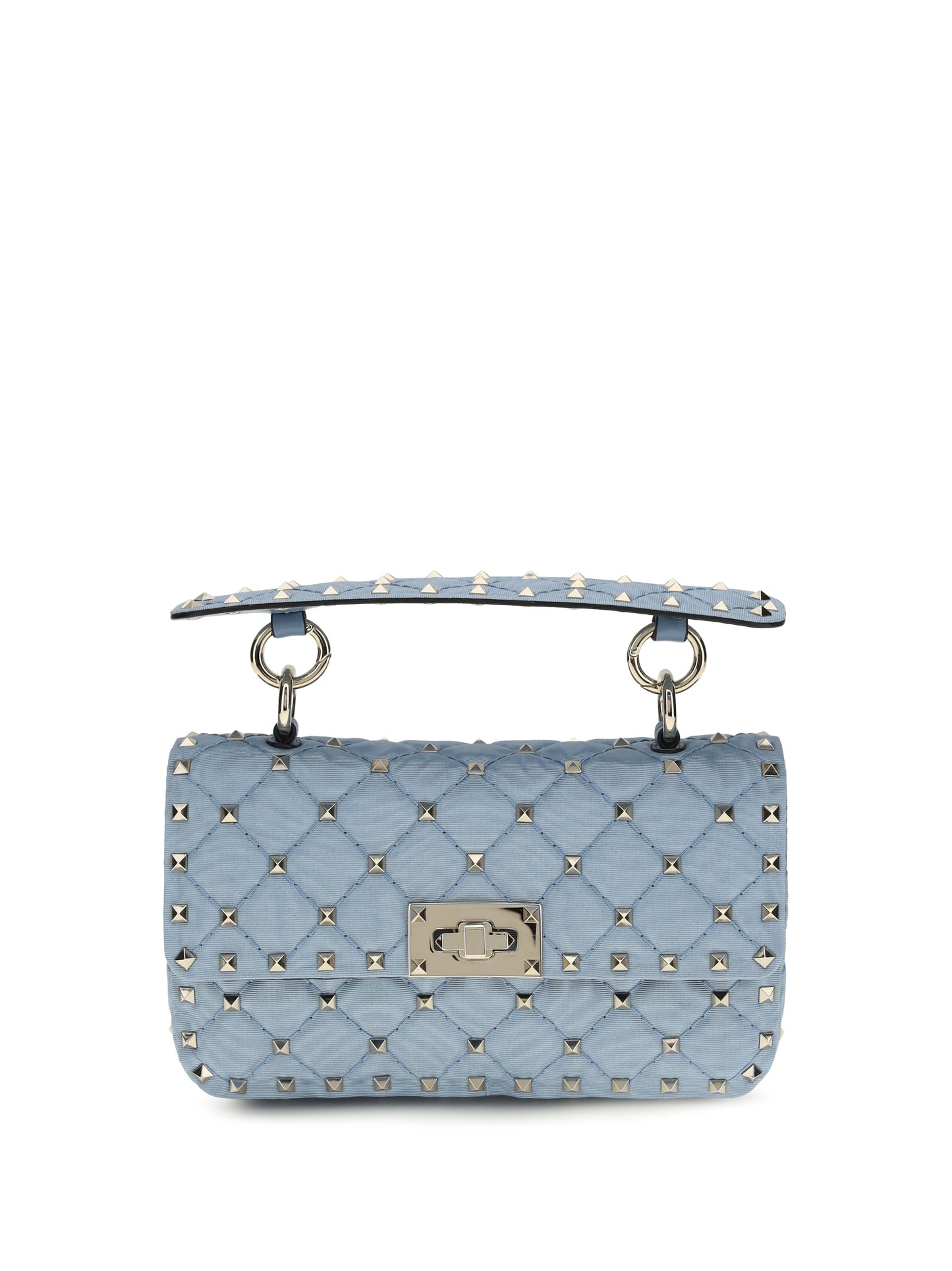 Valentino Garavani Women Rockstud Spike Leather Shoulder Bag VALENTINO GARAVANI
