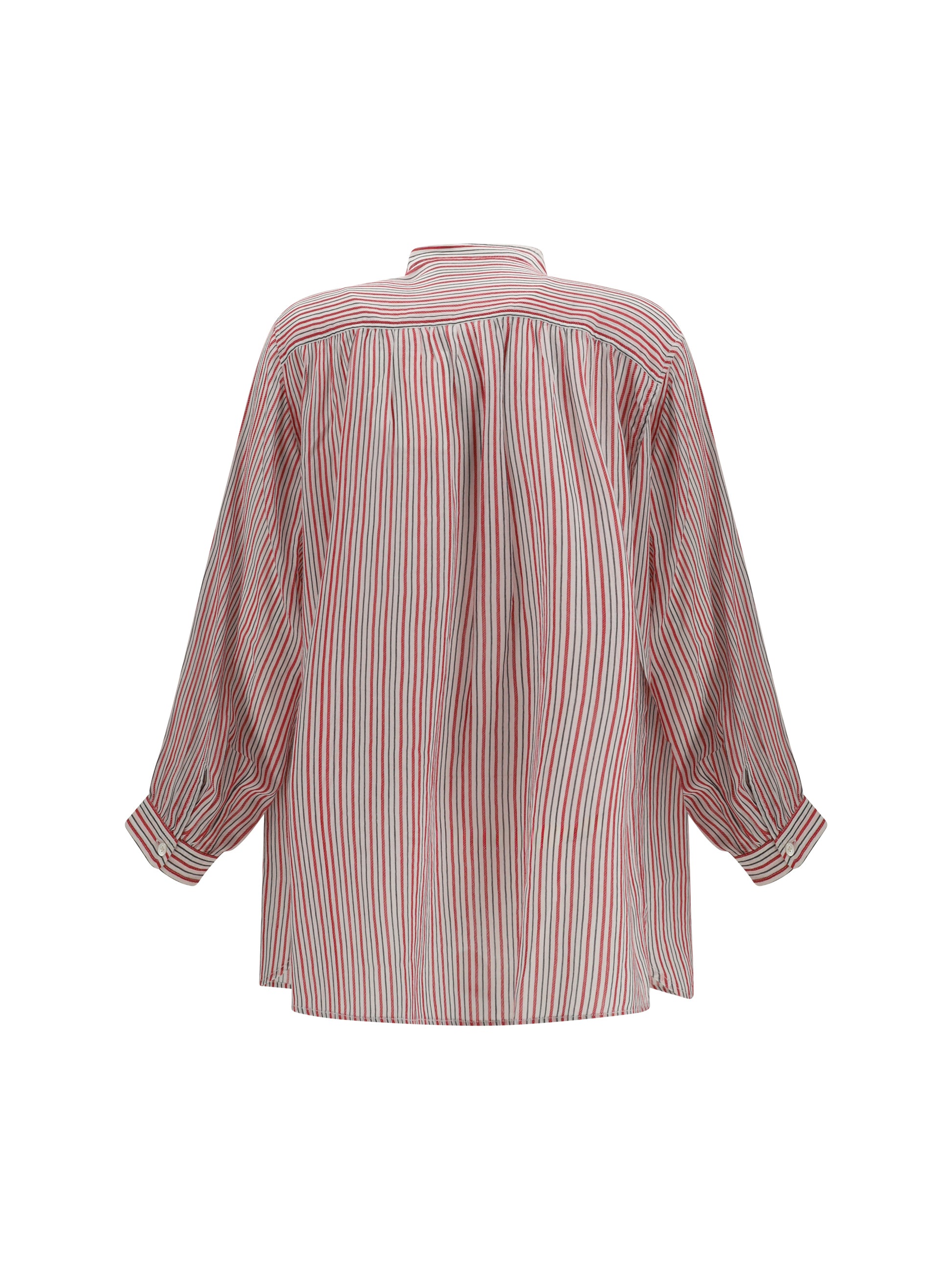 Marant Etoile Women Sapha Striped Cotton Voile Shirt ISABEL MARANT ETOILE