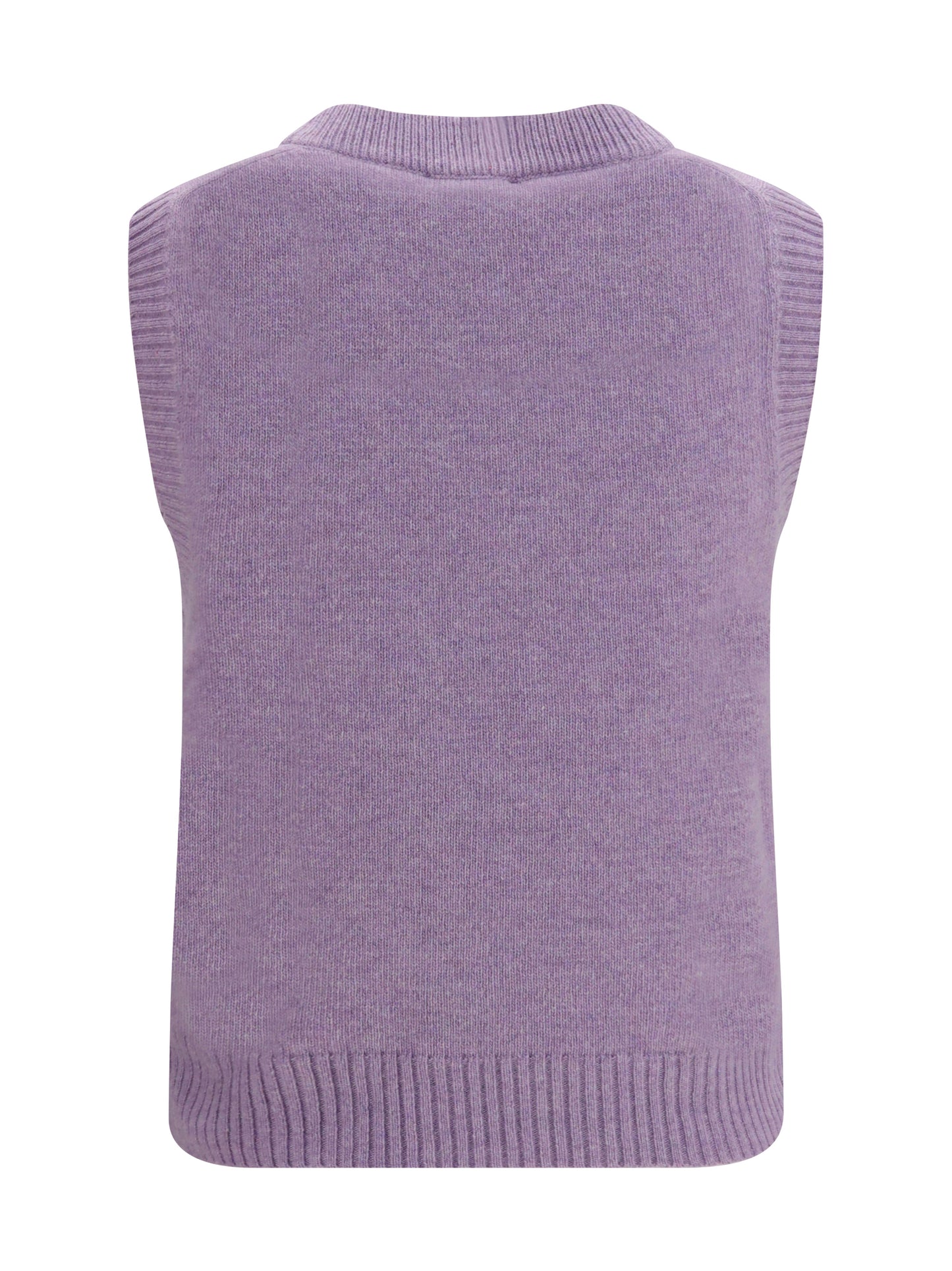 Ganni Women Teddy Alpaca And Wool-Blend Vest GANNI