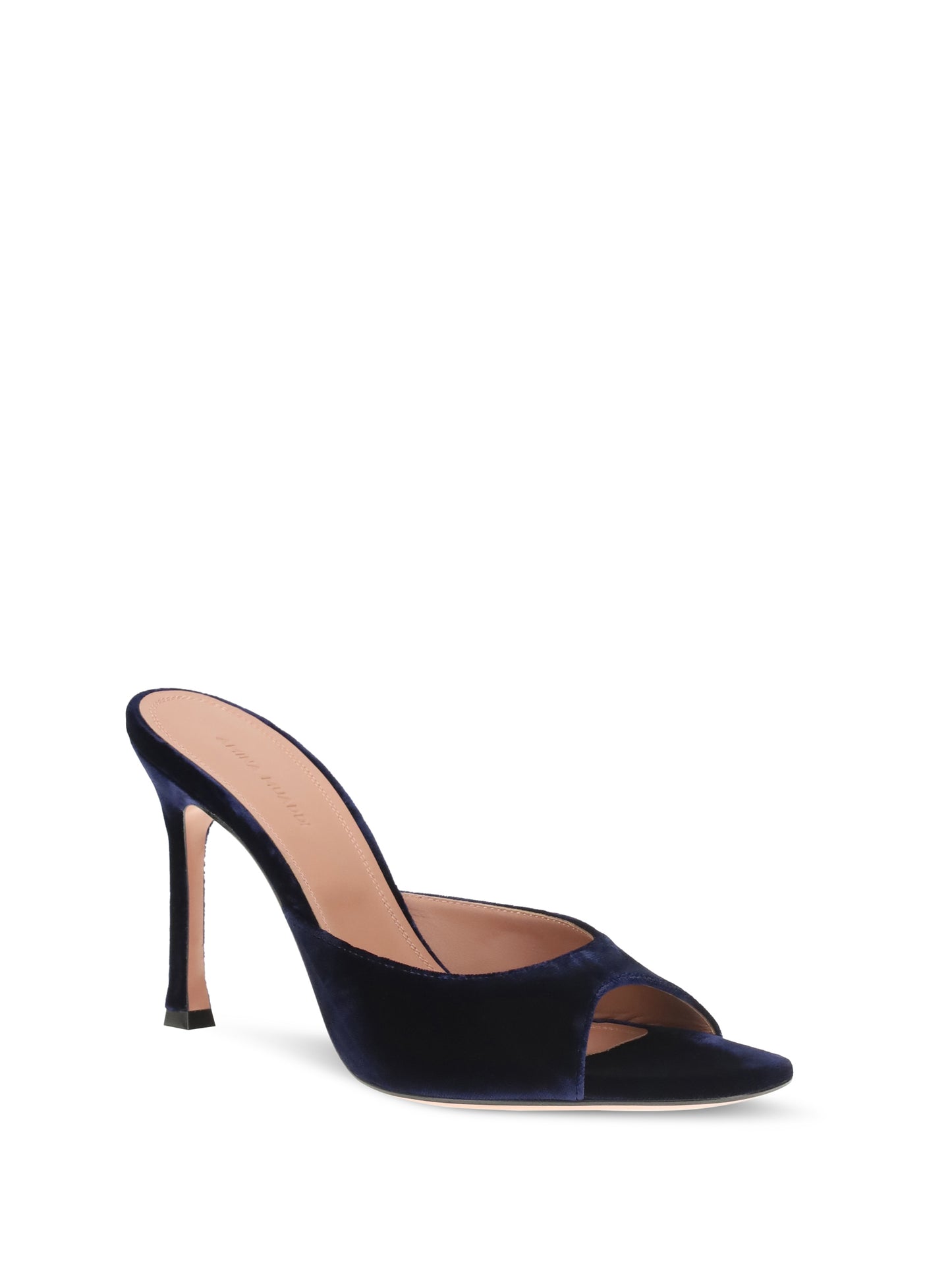 Amina Muaddi Women Alexa Velvet Sandals AMINA MUADDI