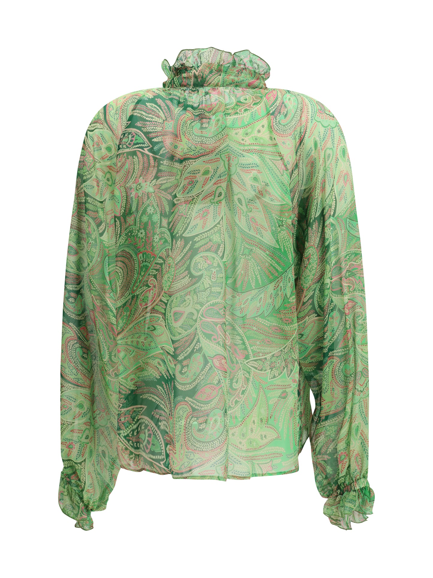 Etro Women Paisley Ruffled Shirt ETRO