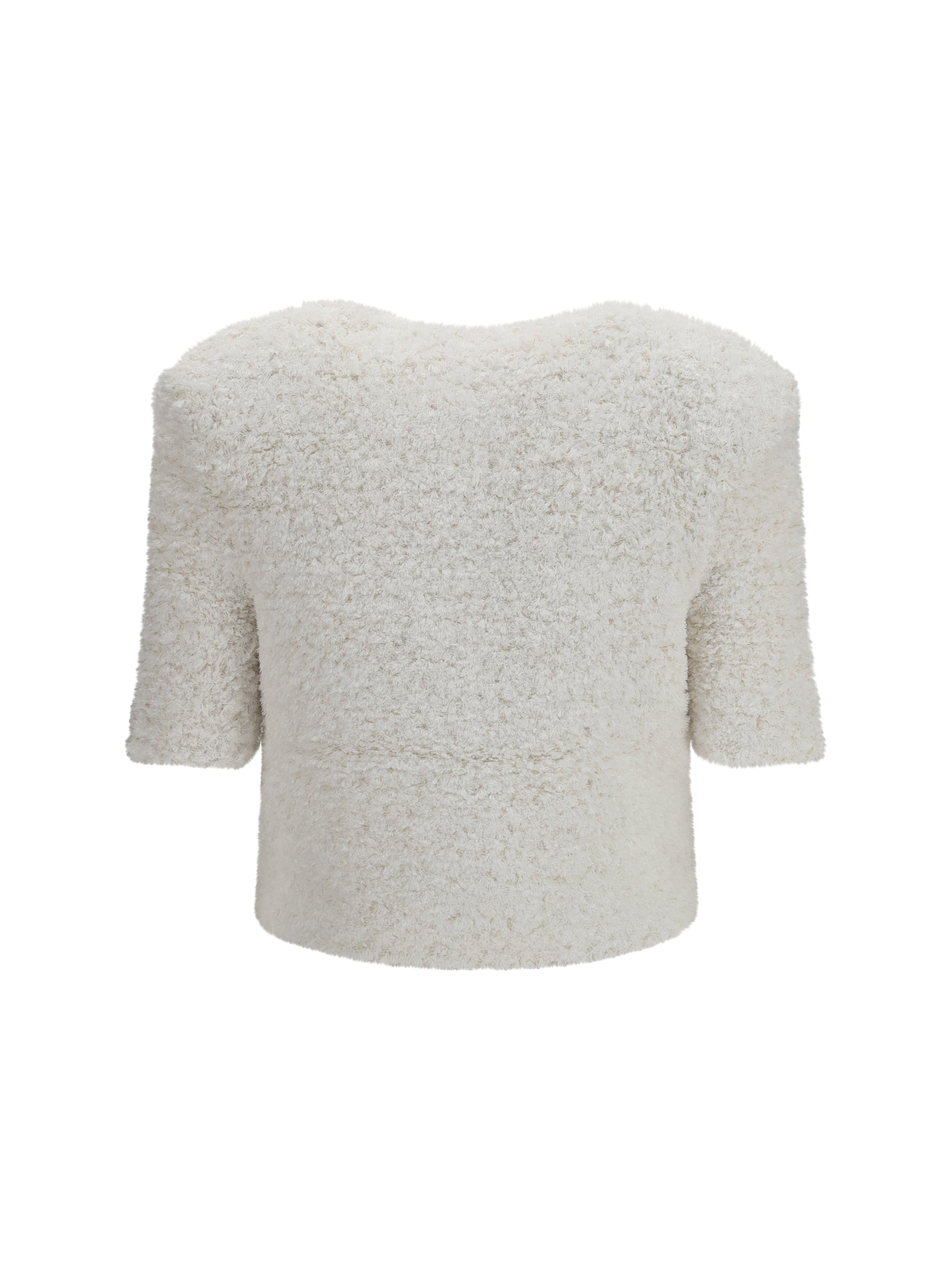 Balmain Women Tweed Plumetis Cardigan BALMAIN