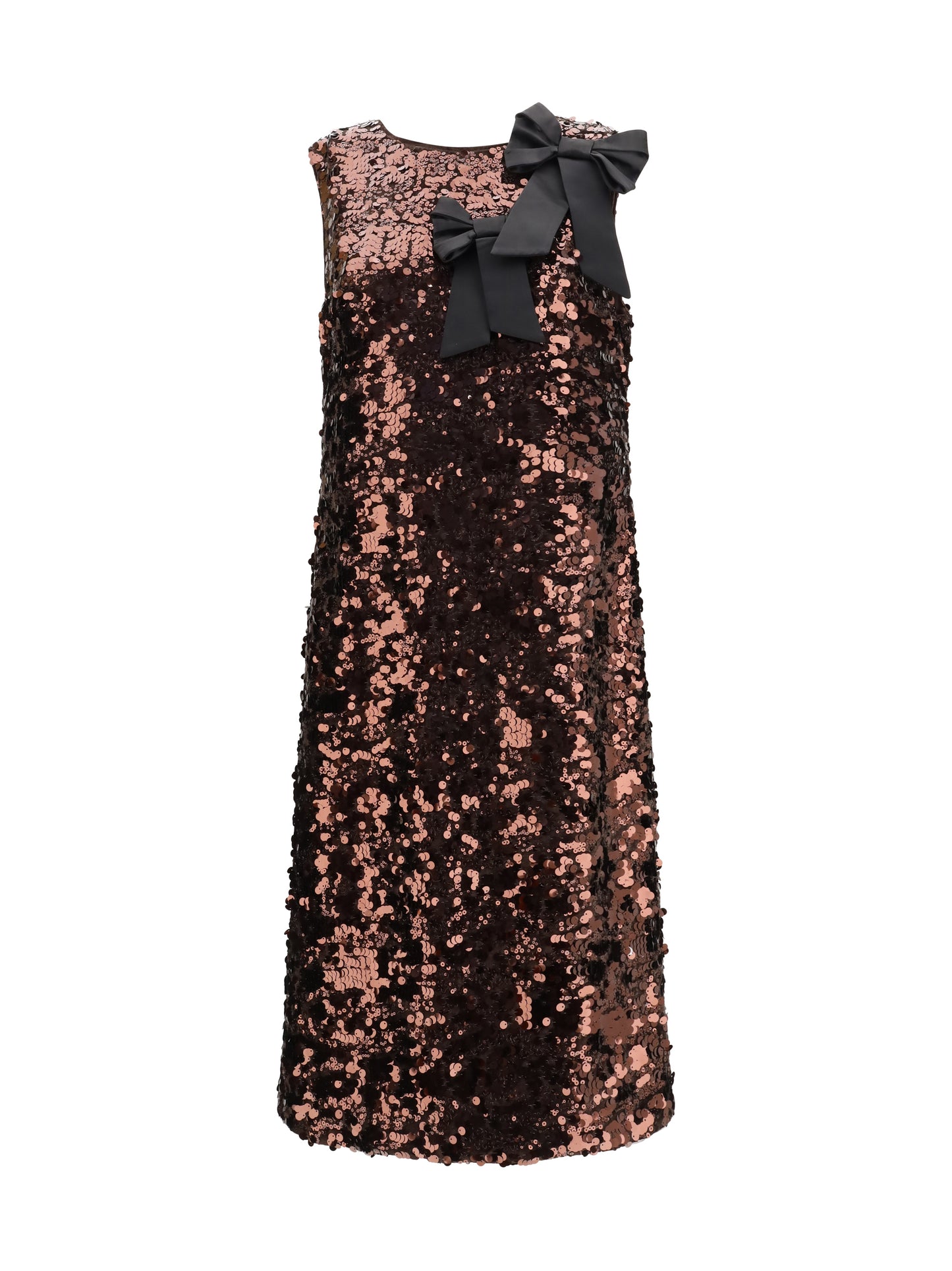 Ganni Women Midi Dress With Sequins GANNI