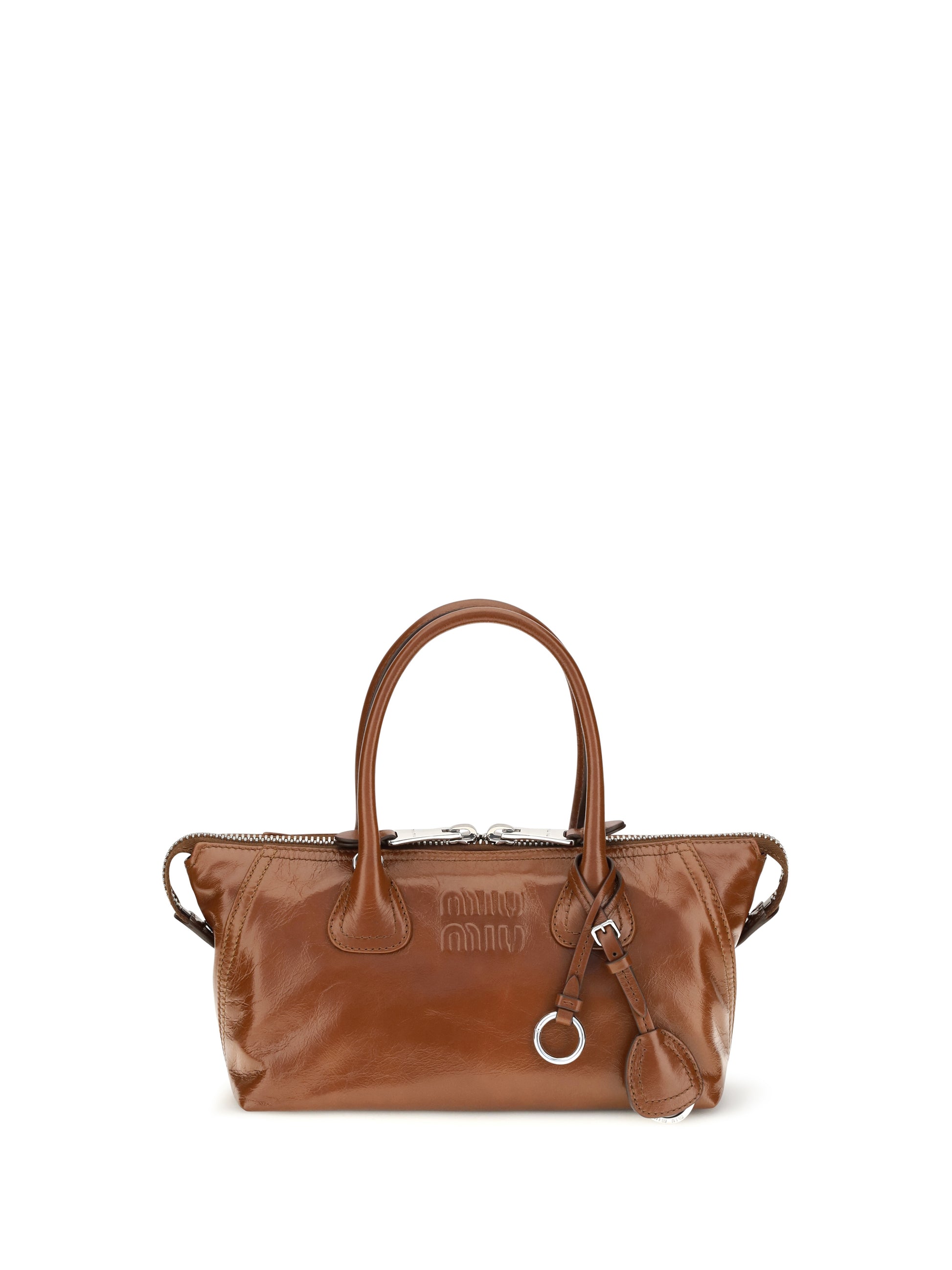 Miu Miu Women Glossy Leather Handbag MIU MIU